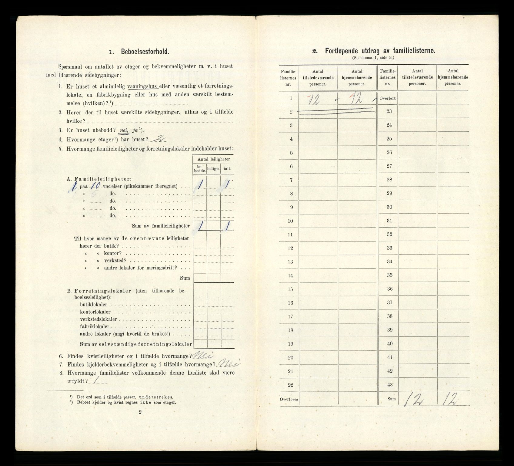 RA, 1910 census for Bergen, 1910, p. 12002