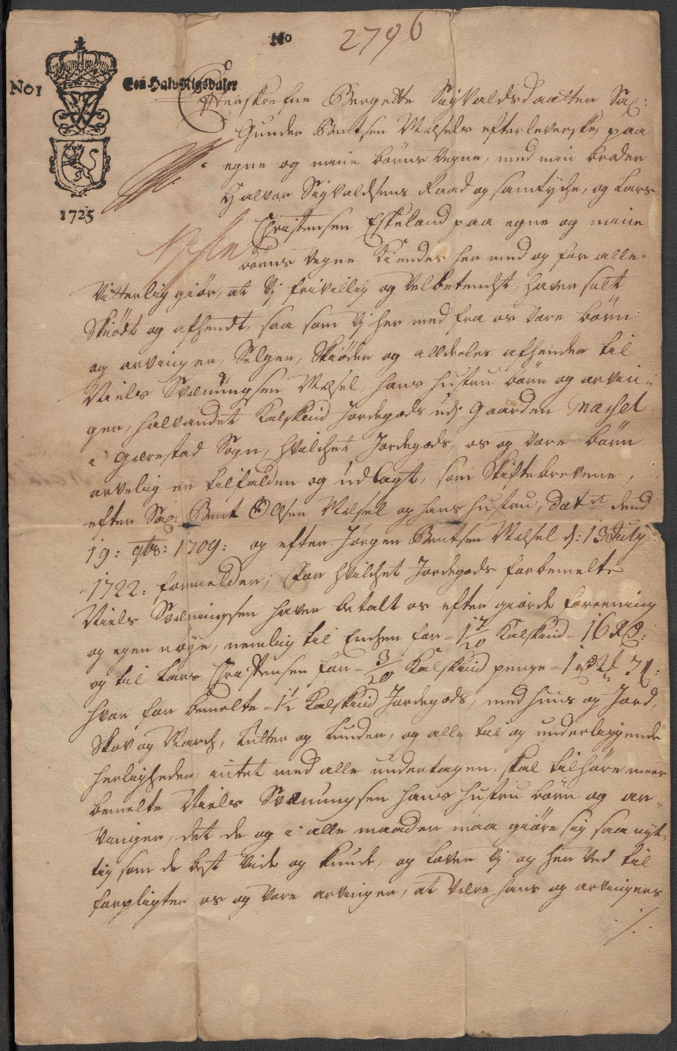 Riksarkivets diplomsamling, RA/EA-5965/F15/L0030: Prestearkiv - Aust-Agder, 1641-1812, p. 210