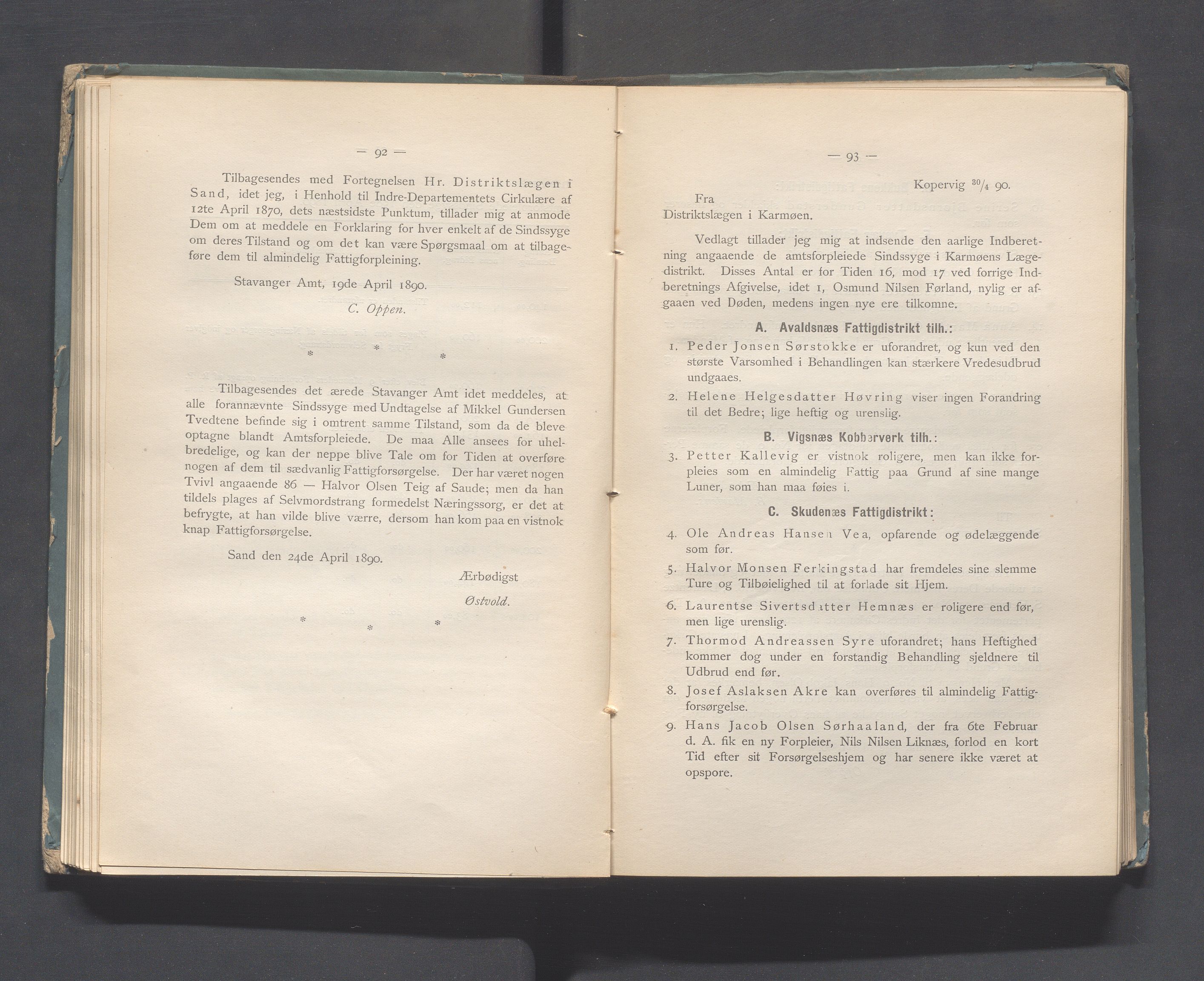 Rogaland fylkeskommune - Fylkesrådmannen , IKAR/A-900/A, 1890, p. 101