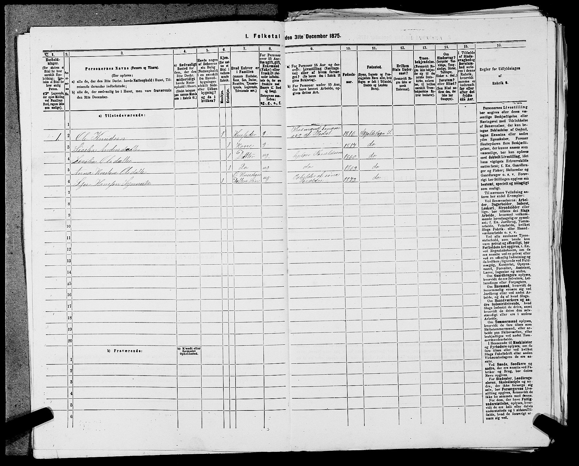 SAST, 1875 census for 1154P Skjold, 1875, p. 728