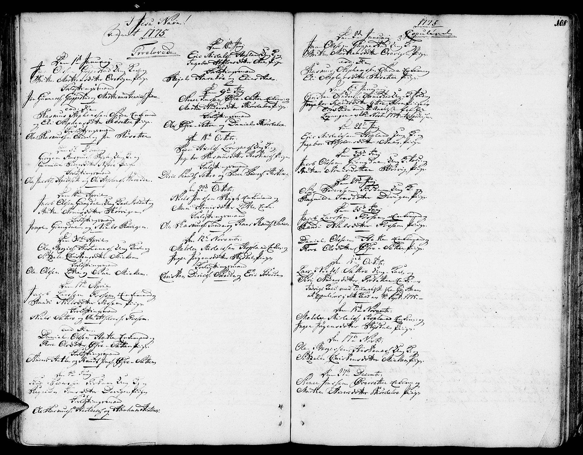 Gloppen sokneprestembete, AV/SAB-A-80101/H/Haa/Haaa/L0004: Parish register (official) no. A 4, 1758-1784, p. 108