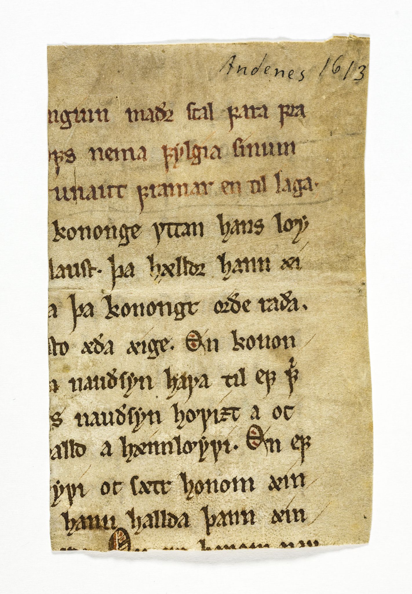 Riksarkivets diplomsamling, AV/RA-EA-5965/F26/L0003: Norrøne membranfragmenter bestand 11-30, 1100-1536, p. 193