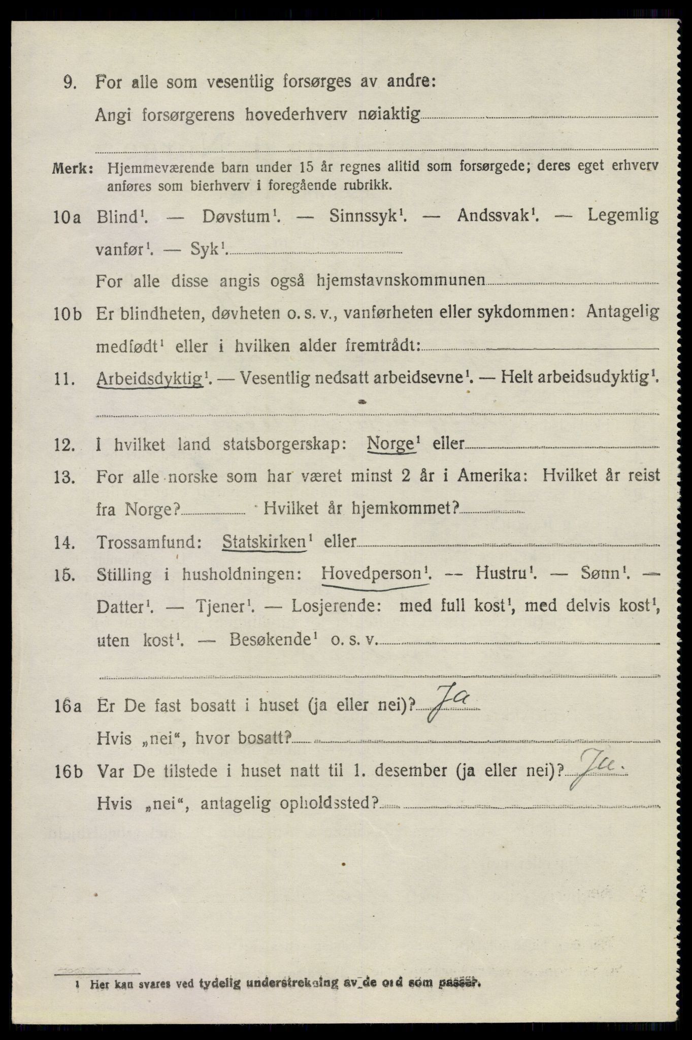 SAO, 1920 census for Sørum, 1920, p. 2194