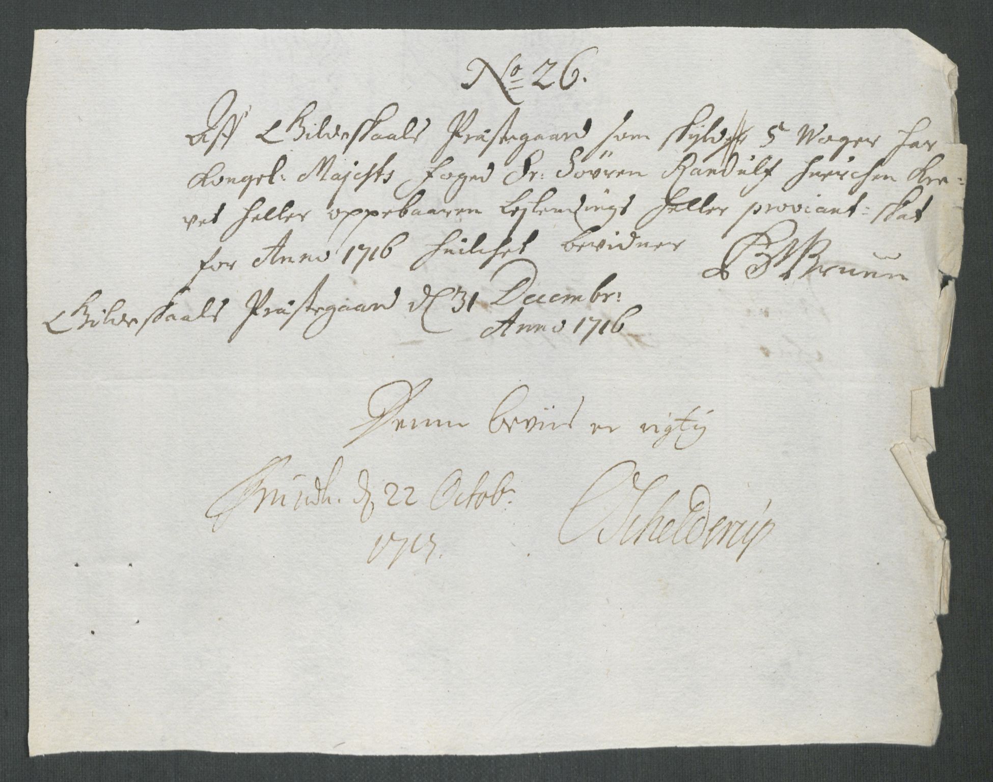 Rentekammeret inntil 1814, Reviderte regnskaper, Fogderegnskap, RA/EA-4092/R66/L4586: Fogderegnskap Salten, 1716, p. 260