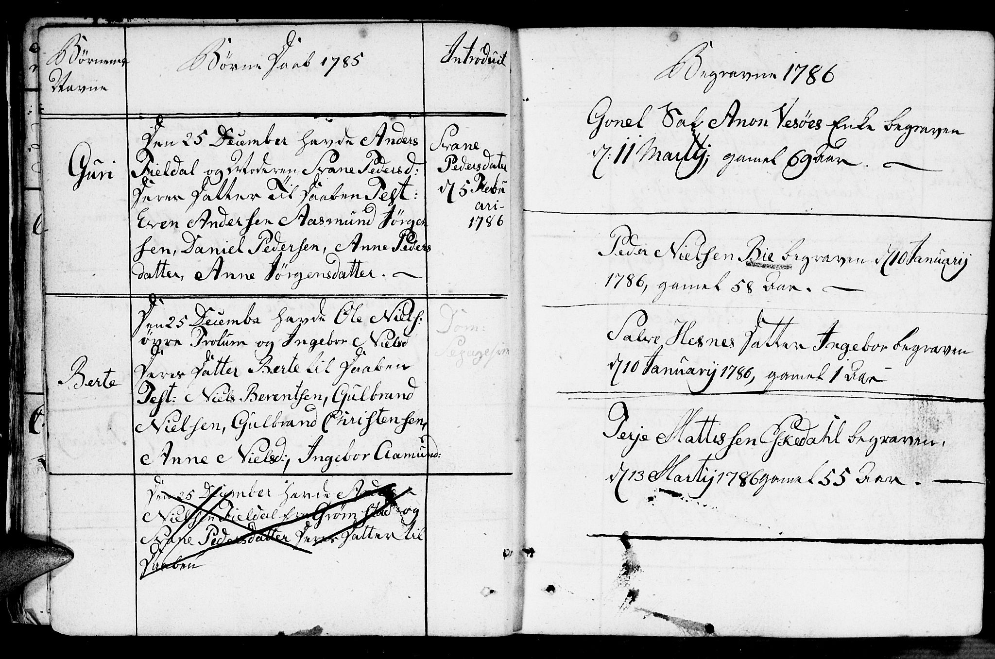 Fjære sokneprestkontor, AV/SAK-1111-0011/F/Fb/L0005: Parish register (copy) no. B 5, 1785-1803, p. 12