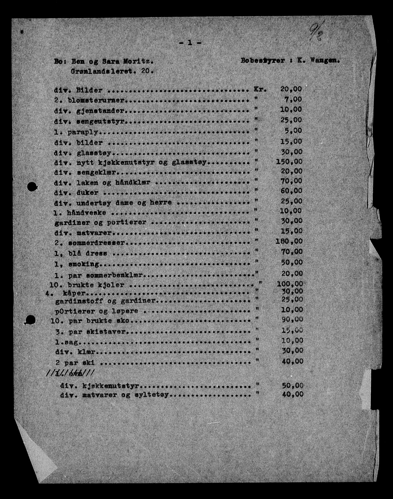 Justisdepartementet, Tilbakeføringskontoret for inndratte formuer, AV/RA-S-1564/H/Hc/Hcc/L0966: --, 1945-1947, p. 128