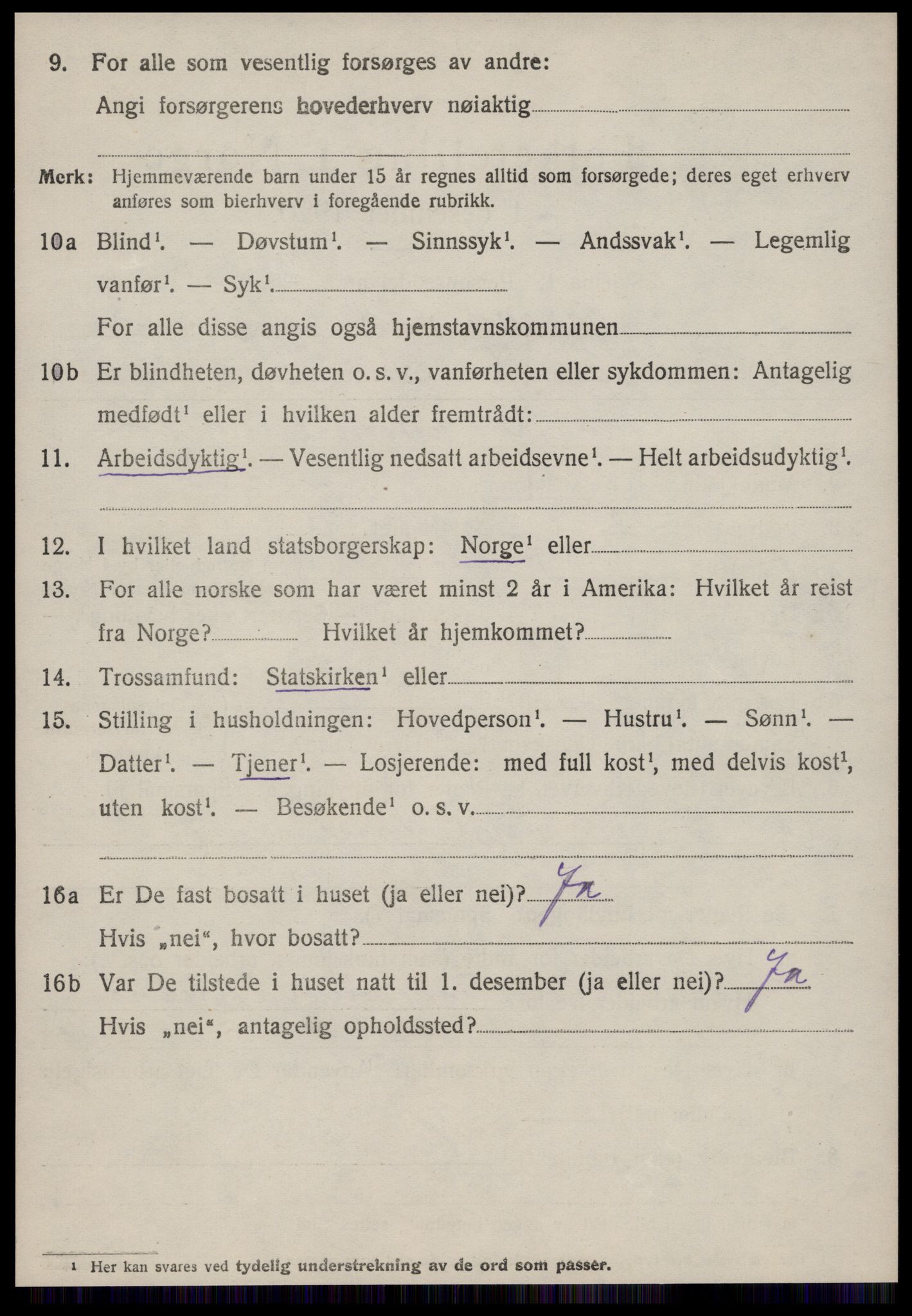 SAT, 1920 census for Haram, 1920, p. 4774