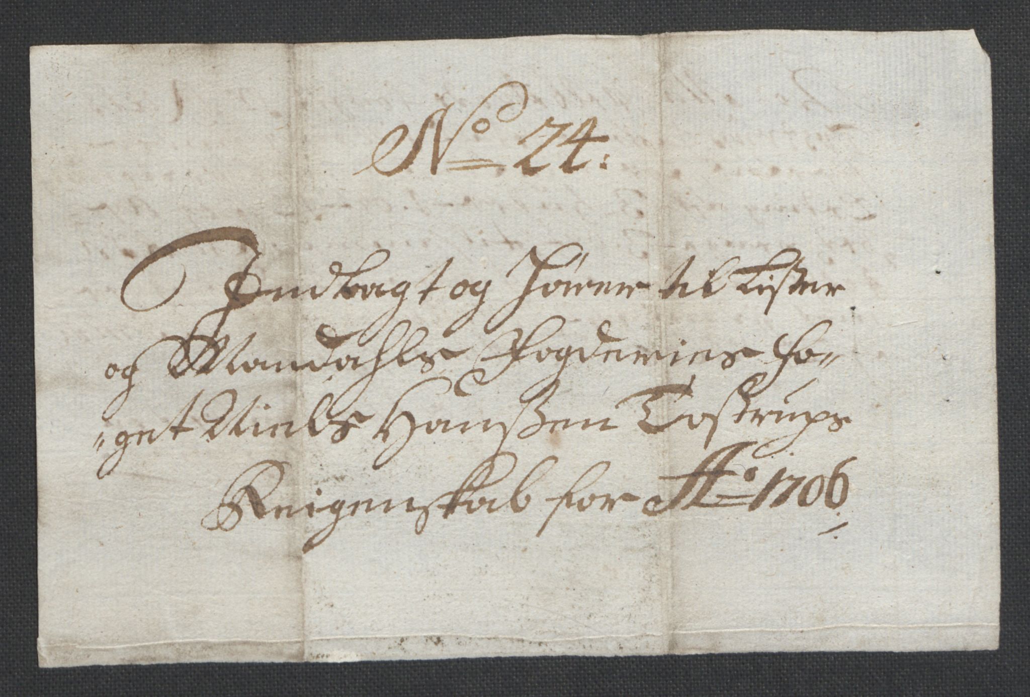 Rentekammeret inntil 1814, Reviderte regnskaper, Fogderegnskap, AV/RA-EA-4092/R43/L2551: Fogderegnskap Lista og Mandal, 1705-1709, p. 331