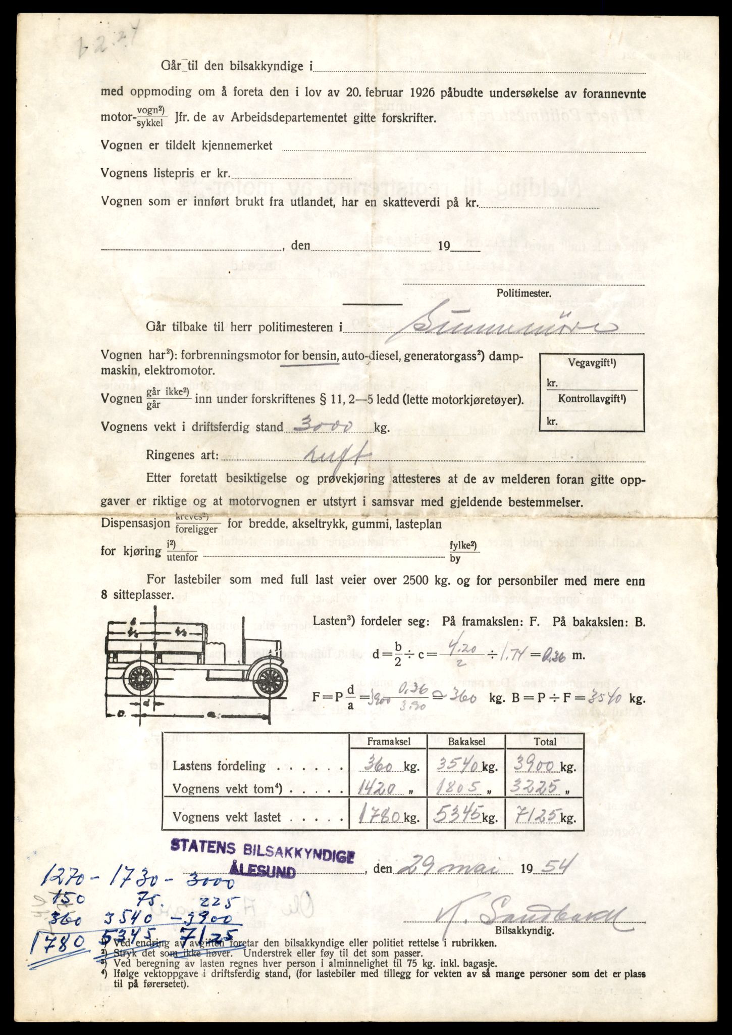 Møre og Romsdal vegkontor - Ålesund trafikkstasjon, SAT/A-4099/F/Fe/L0036: Registreringskort for kjøretøy T 12831 - T 13030, 1927-1998, p. 2092