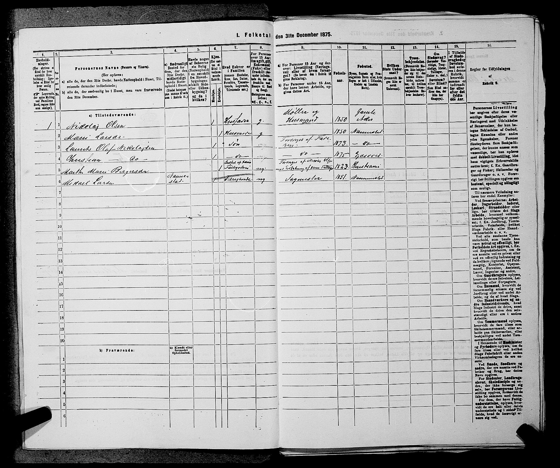 RA, 1875 census for 0237P Eidsvoll, 1875, p. 672