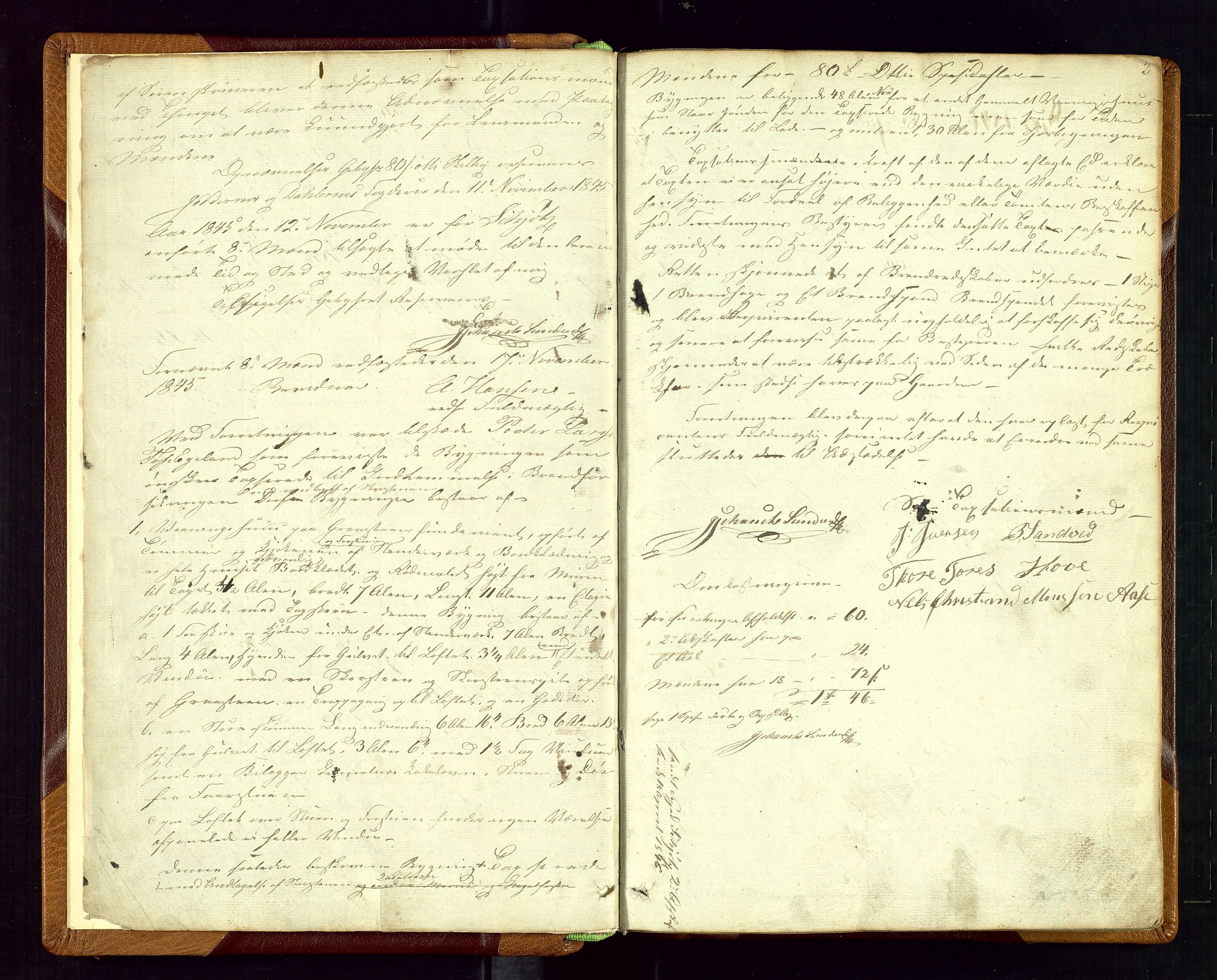 Høyland/Sandnes lensmannskontor, AV/SAST-A-100166/Goa/L0001: Takstprotokoll, 1846-1880, p. 1b-2a