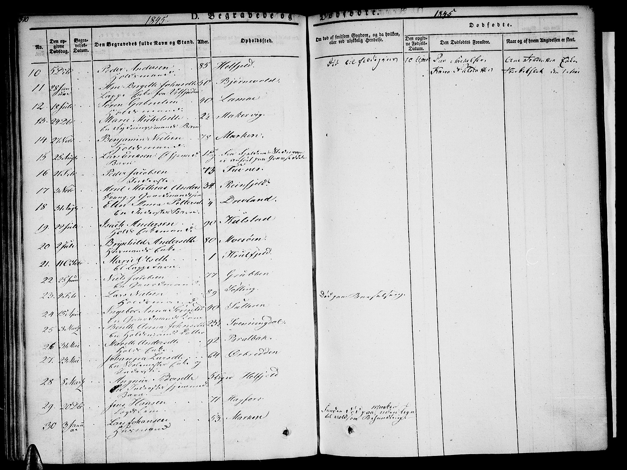 Ministerialprotokoller, klokkerbøker og fødselsregistre - Nordland, AV/SAT-A-1459/820/L0290: Parish register (official) no. 820A11, 1826-1845, p. 510