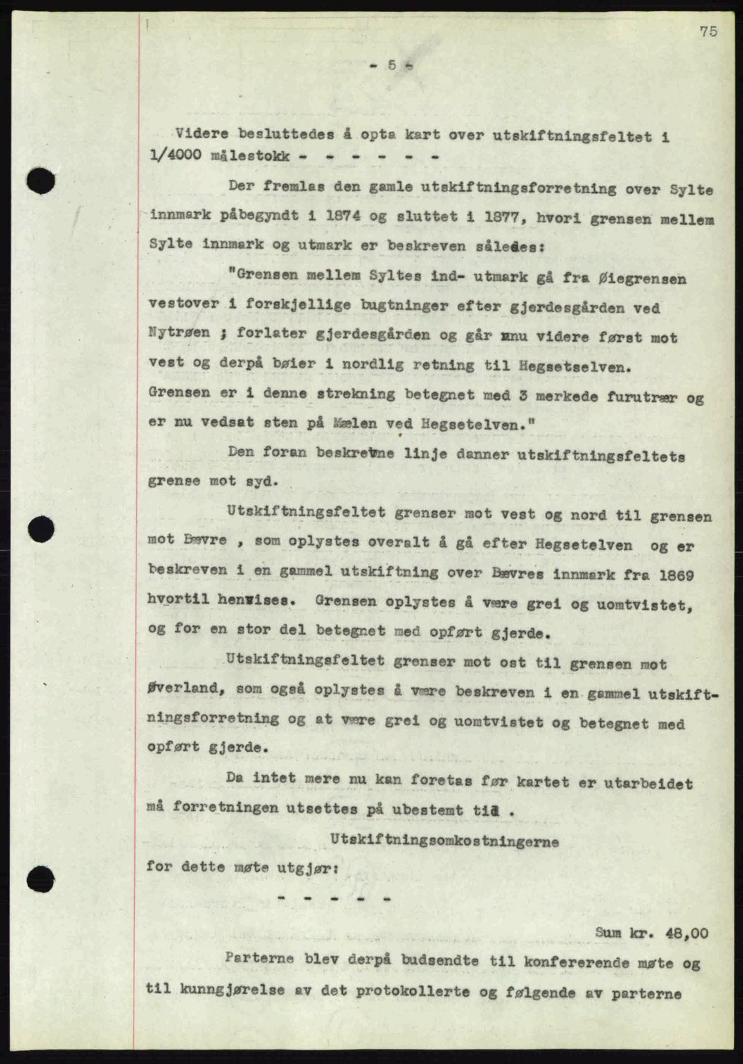 Nordmøre sorenskriveri, AV/SAT-A-4132/1/2/2Ca: Mortgage book no. A81, 1937-1937, Diary no: : 588/1937