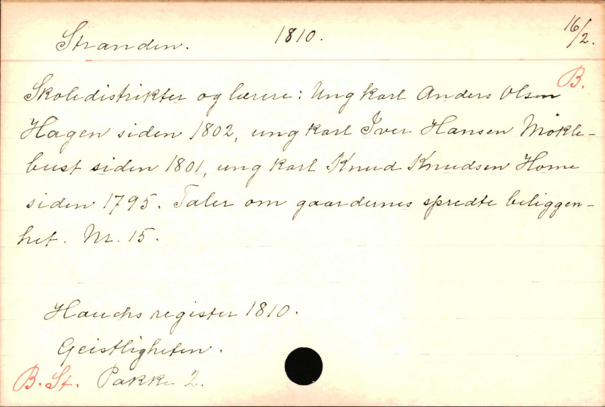 Haugen, Johannes - lærer, AV/SAB-SAB/PA-0036/01/L0001: Om klokkere og lærere, 1521-1904, p. 11006