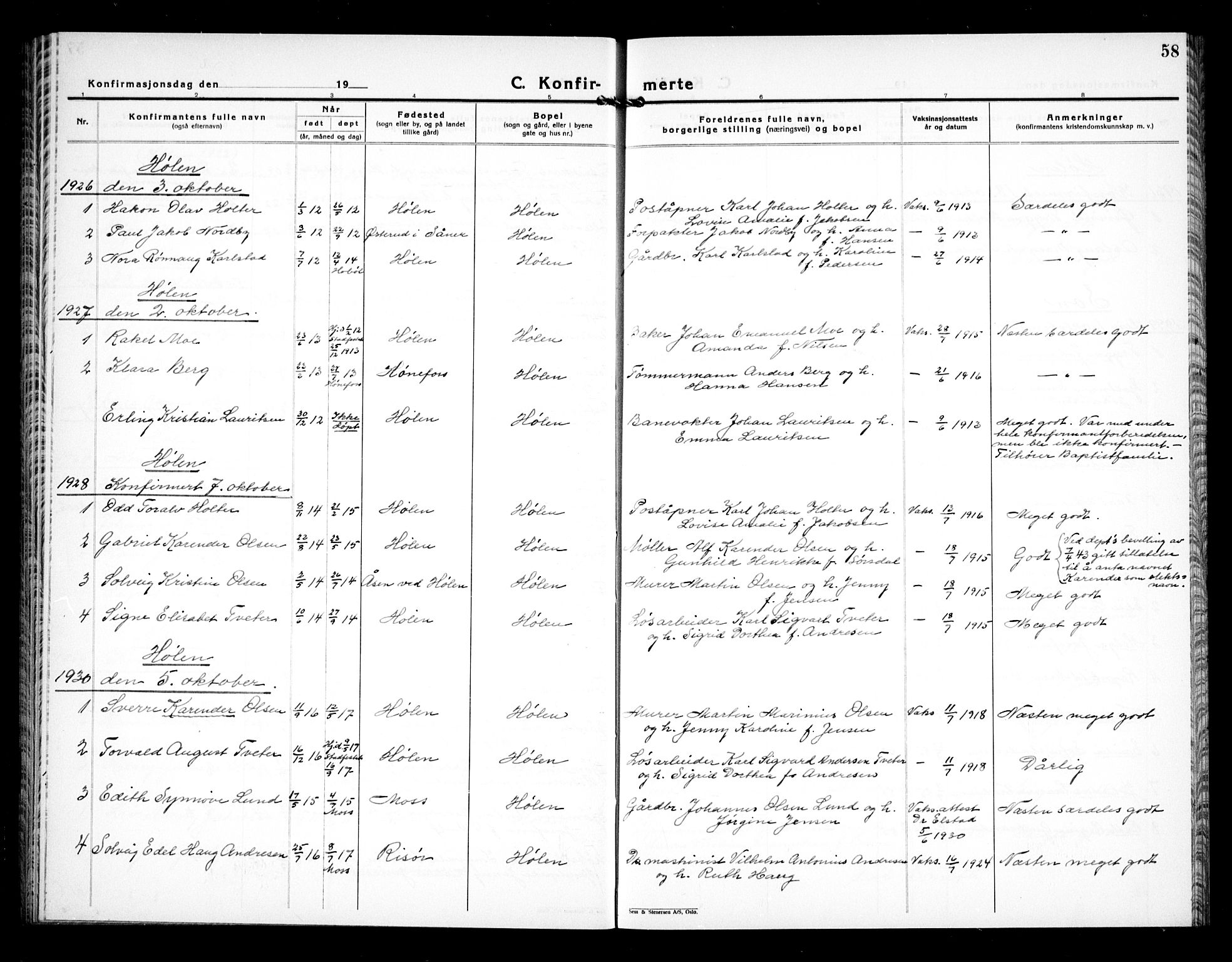 Vestby prestekontor Kirkebøker, SAO/A-10893/G/Gb/L0001: Parish register (copy) no. II 1, 1878-1905, p. 58