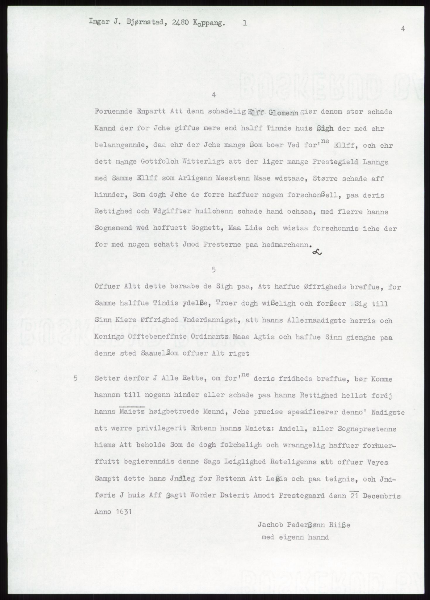 Samlinger til kildeutgivelse, Diplomavskriftsamlingen, AV/RA-EA-4053/H/Ha, p. 1265