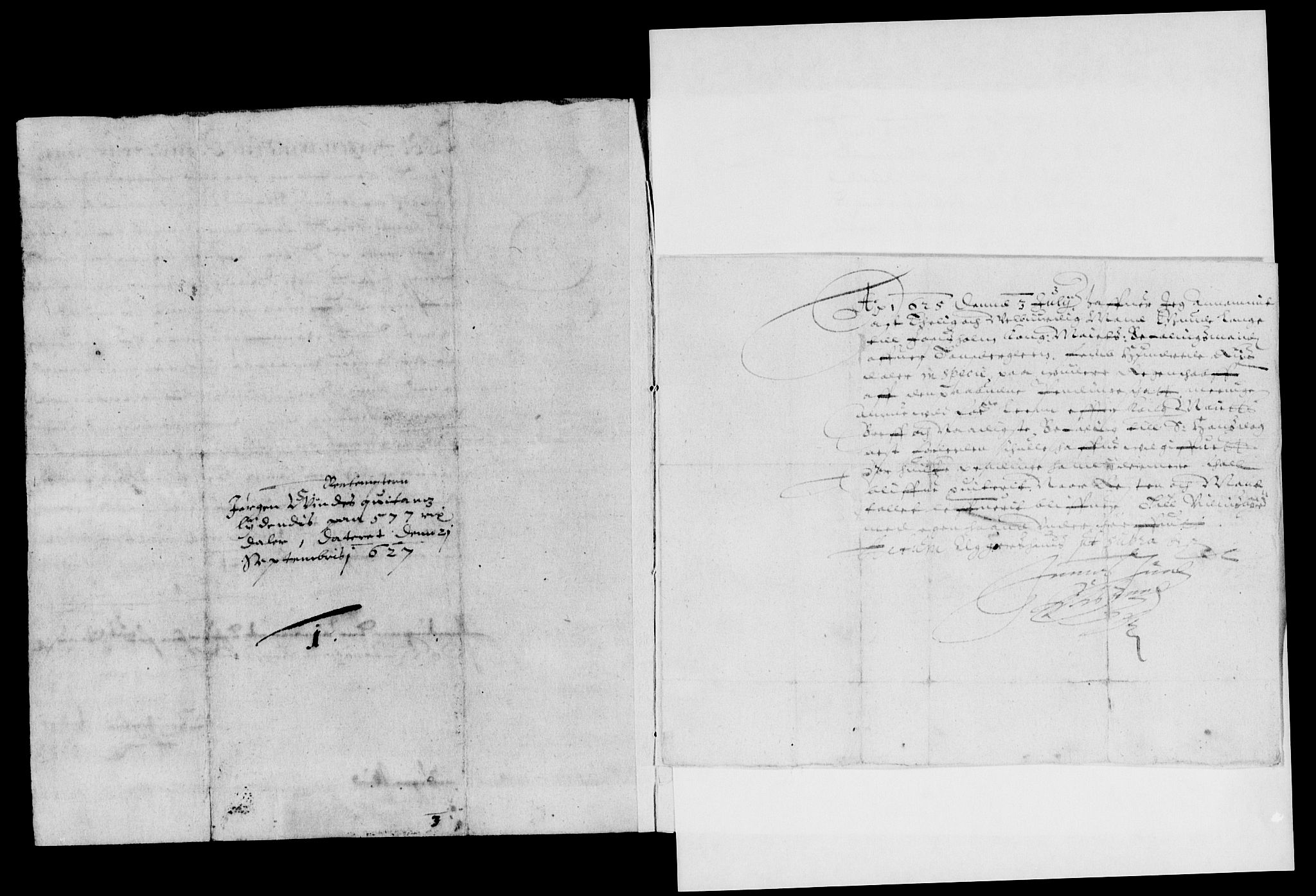 Rentekammeret inntil 1814, Reviderte regnskaper, Lensregnskaper, AV/RA-EA-5023/R/Rb/Rbo/L0007: Tønsberg len, 1624-1627