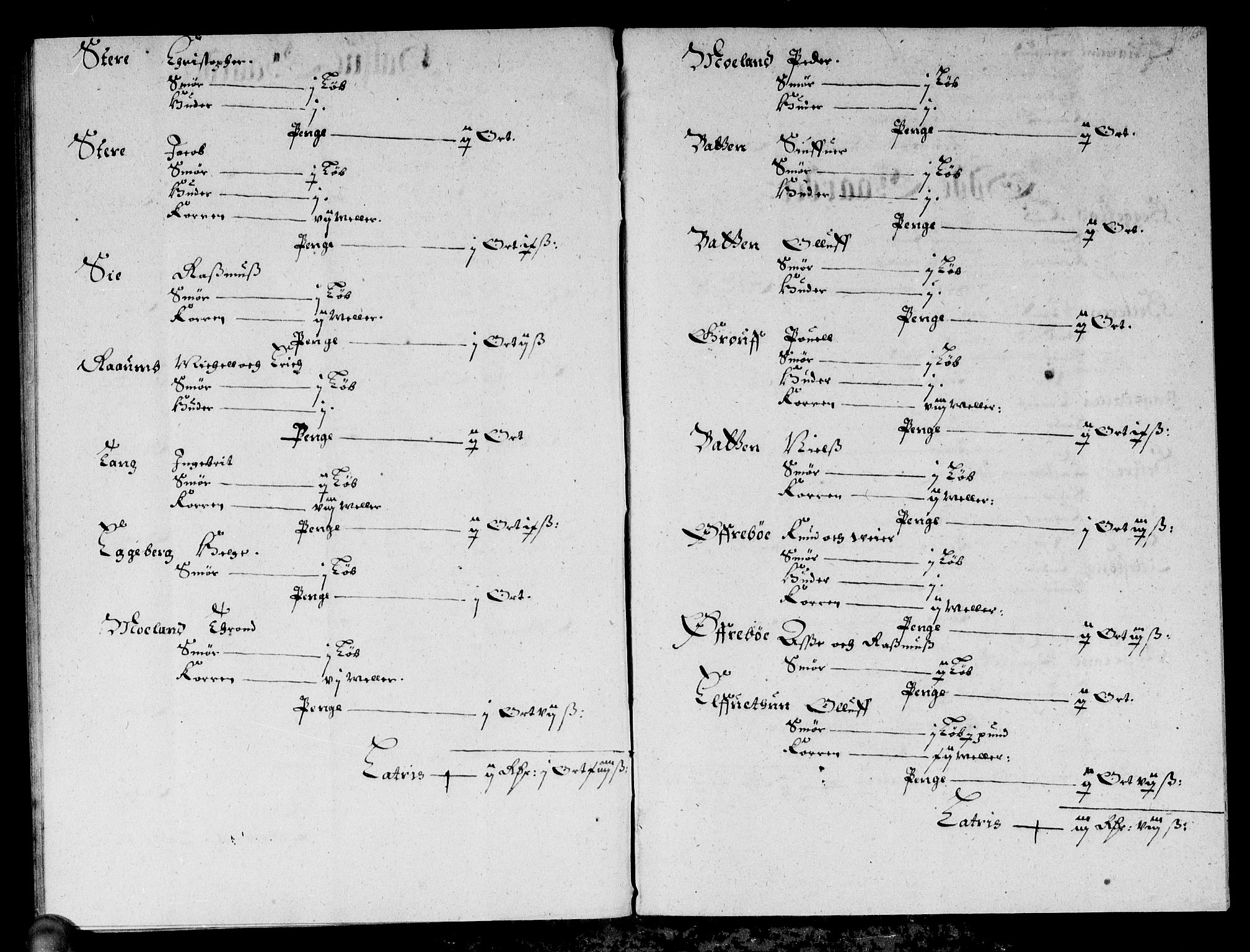 Rentekammeret inntil 1814, Reviderte regnskaper, Stiftamtstueregnskaper, Bergen stiftamt, AV/RA-EA-6043/R/Rc/L0017: Bergen stiftamt, 1665