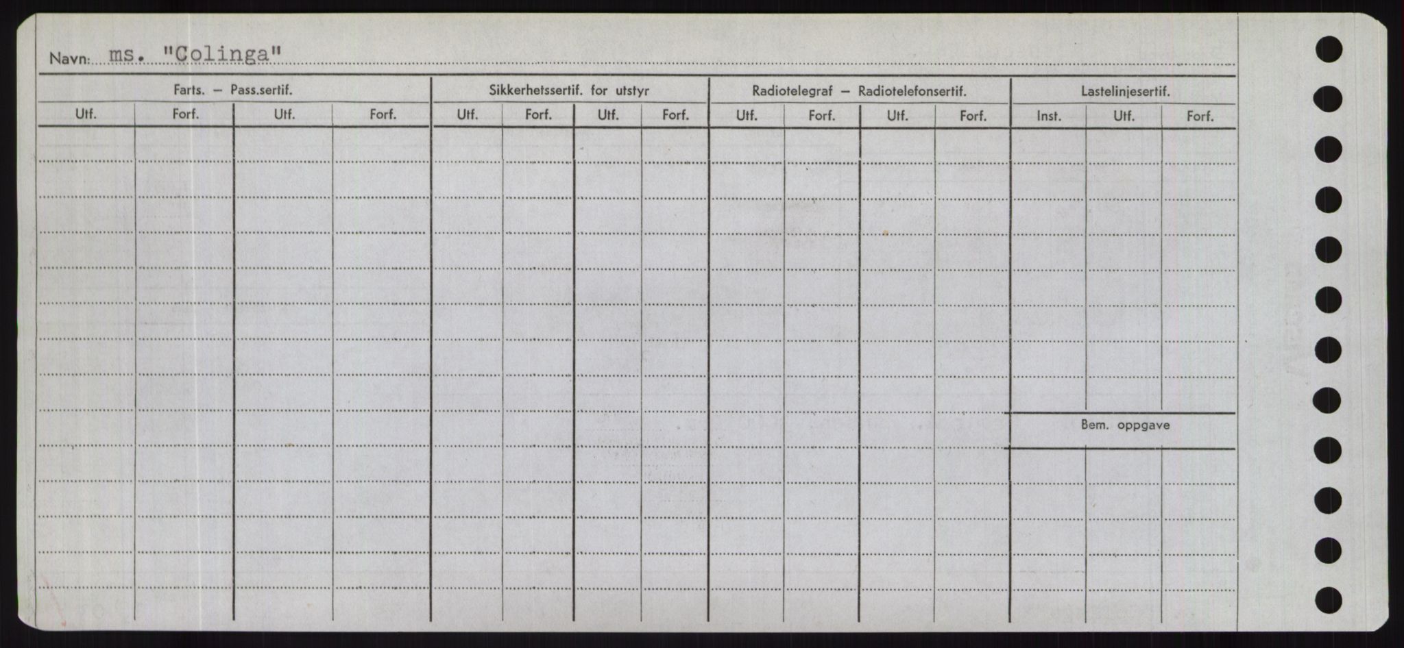 Sjøfartsdirektoratet med forløpere, Skipsmålingen, RA/S-1627/H/Hd/L0008: Fartøy, C-D, p. 98