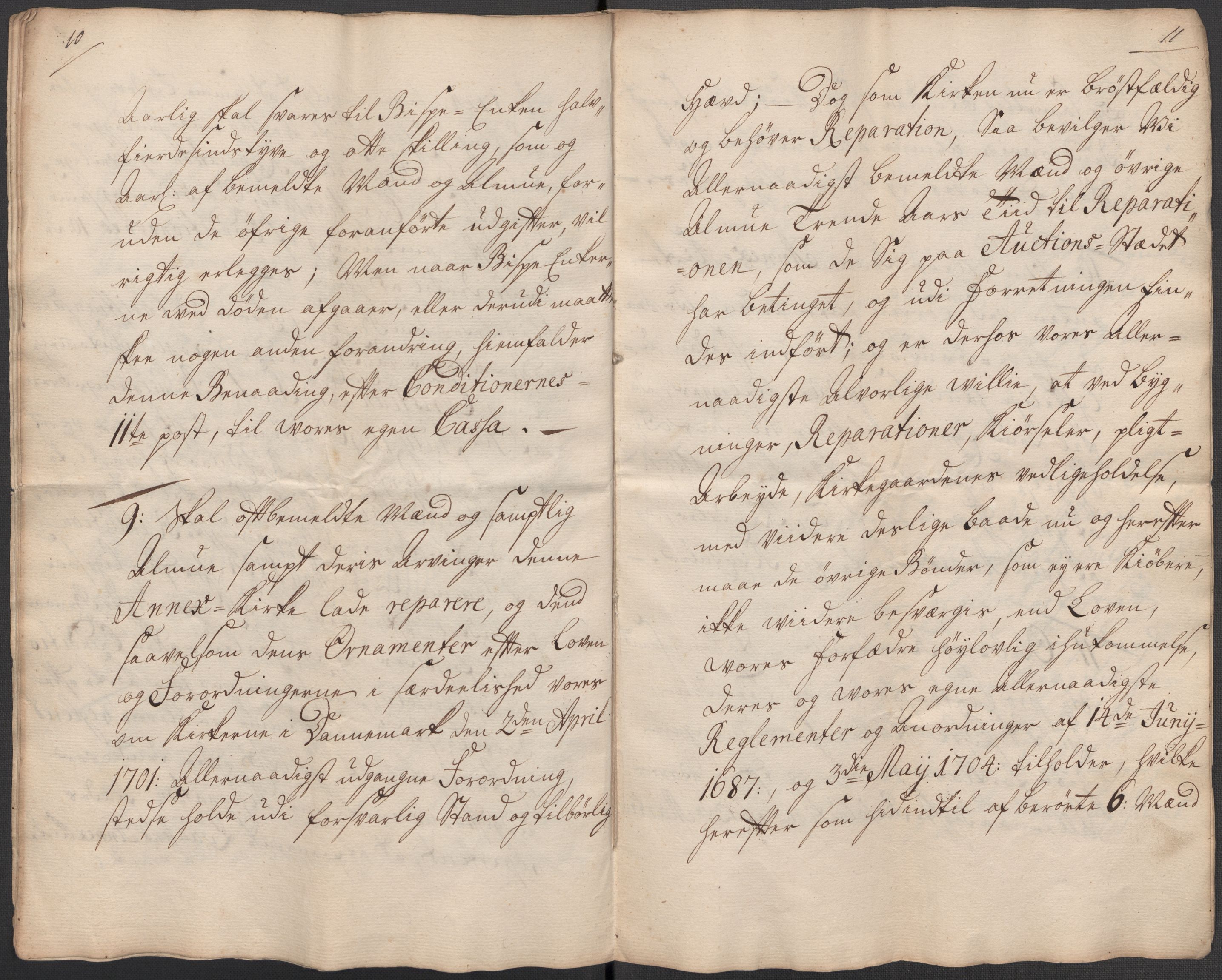 Riksarkivets diplomsamling, AV/RA-EA-5965/F15/L0032: Prestearkiv Vest-Agder, 1652-1741, p. 108