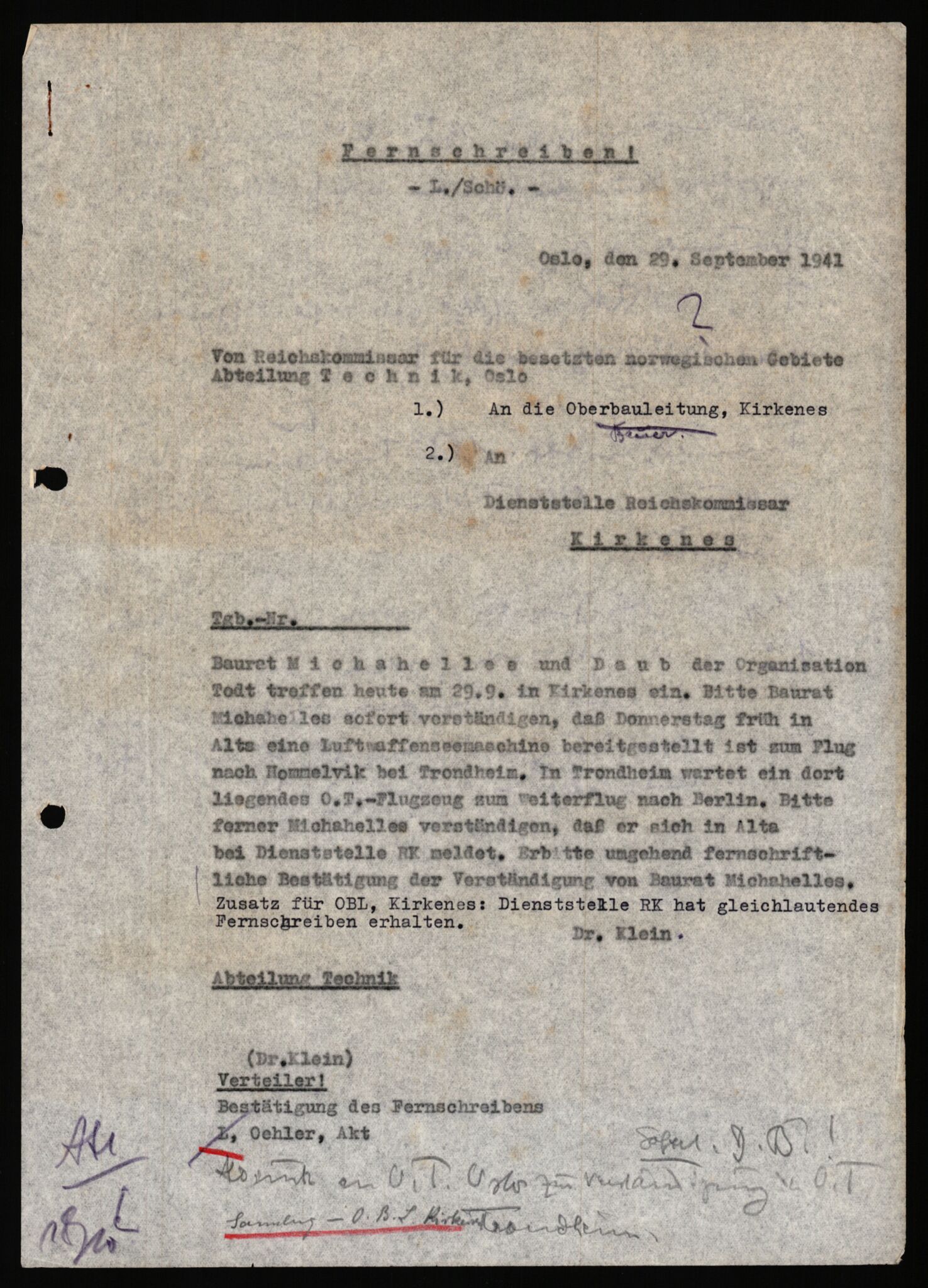 Tyske arkiver, Organisation Todt (OT), Einsatzgruppe Wiking, AV/RA-RAFA-2188/2/B/Bb/L0006: Korrespondanse med Kriegsmarine, 1940-1941, p. 729