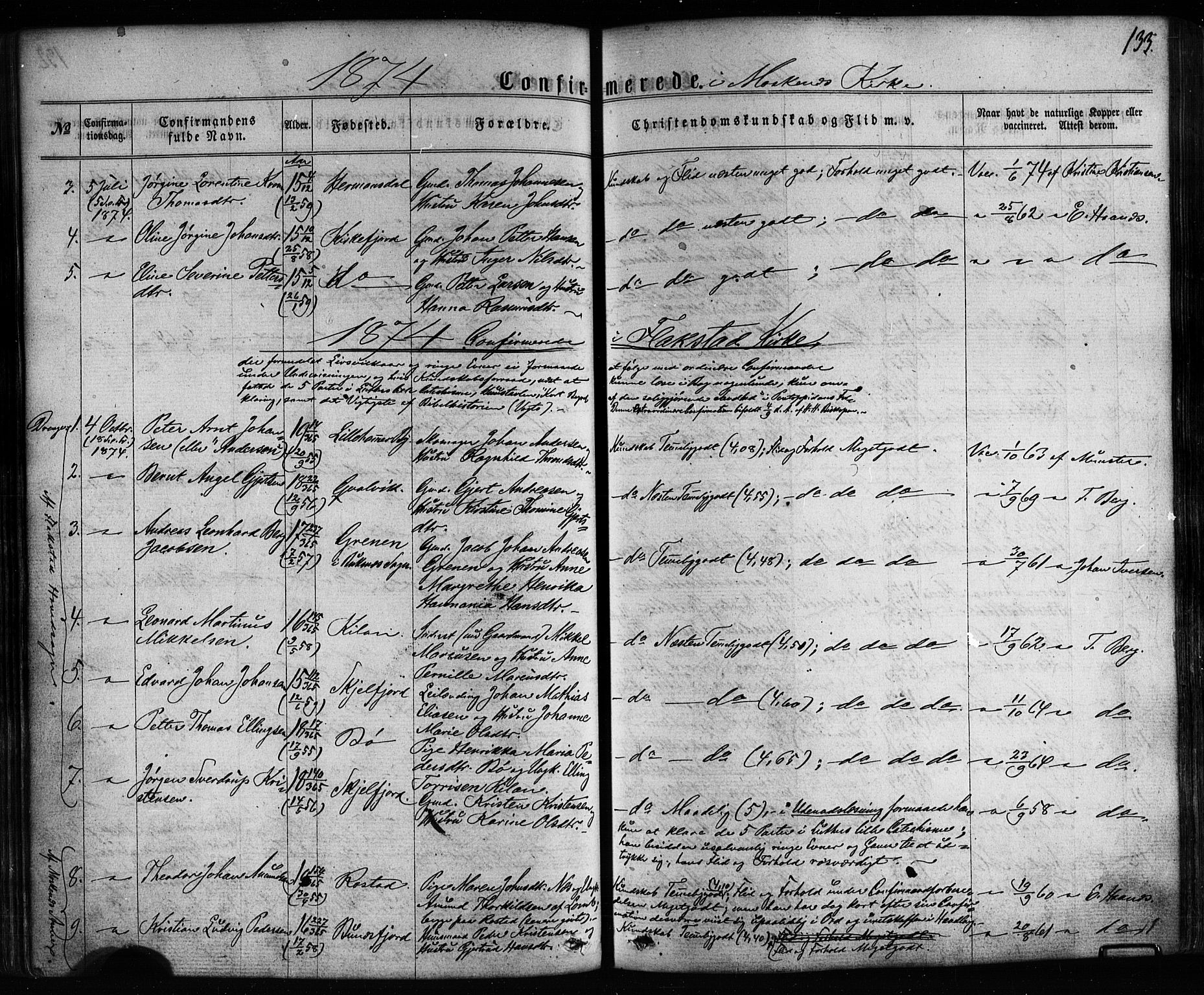 Ministerialprotokoller, klokkerbøker og fødselsregistre - Nordland, SAT/A-1459/885/L1203: Parish register (official) no. 885A04, 1859-1877, p. 133