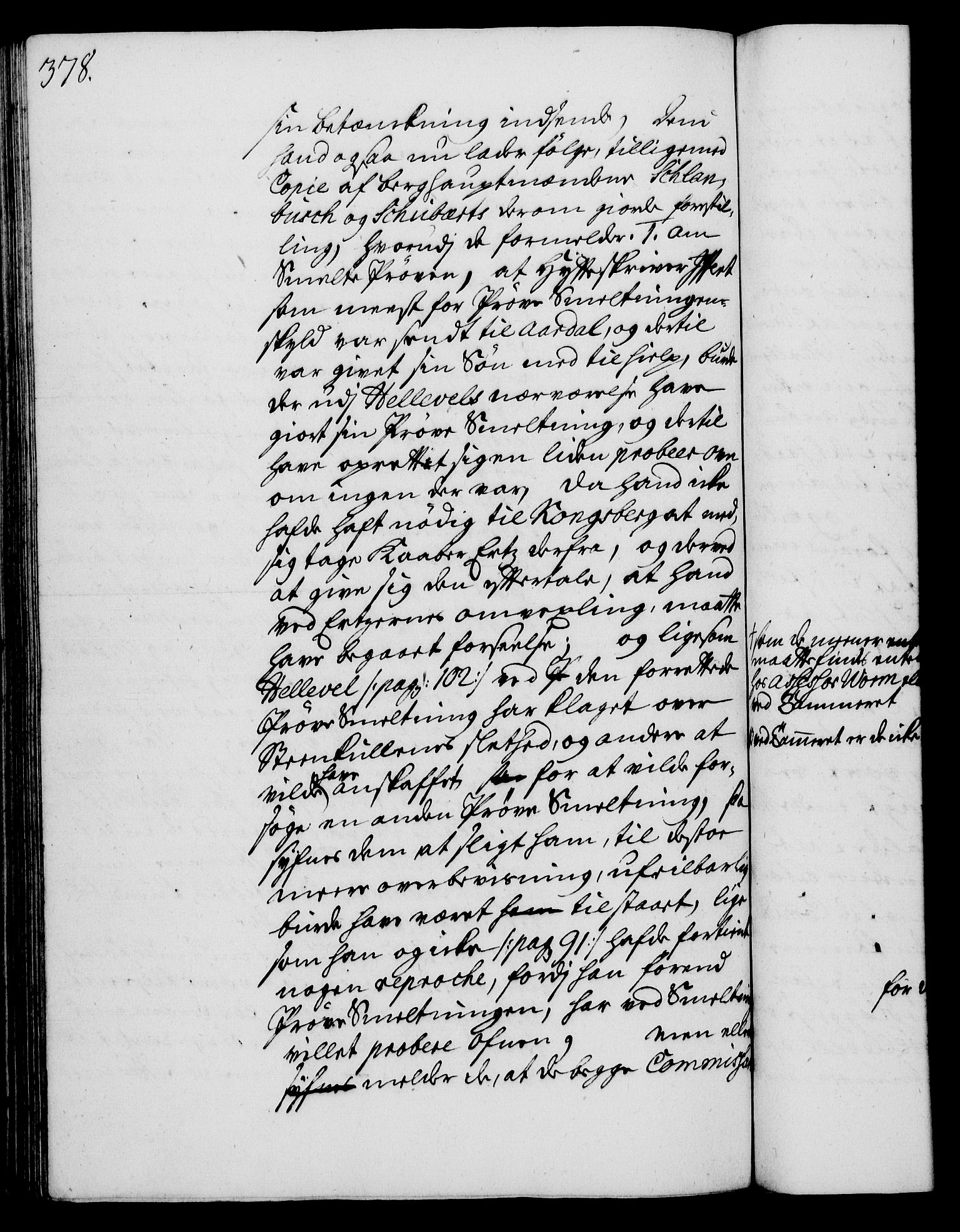 Rentekammeret, Kammerkanselliet, RA/EA-3111/G/Gh/Gha/L0016: Norsk ekstraktmemorialprotokoll (merket RK 53.61), 1734-1735, p. 378