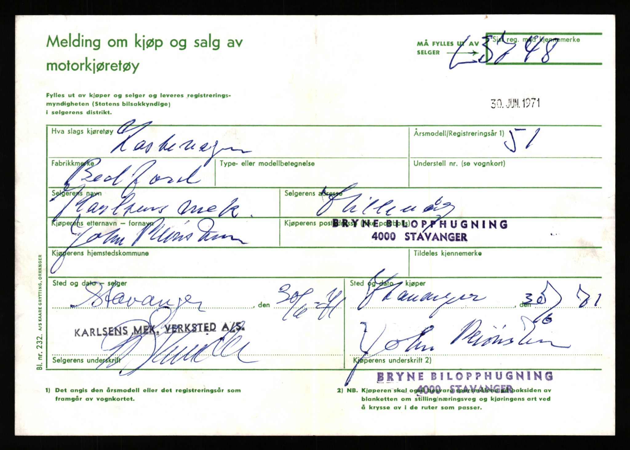 Stavanger trafikkstasjon, AV/SAST-A-101942/0/F/L0011: L-3700 - L-4199, 1930-1971, p. 339