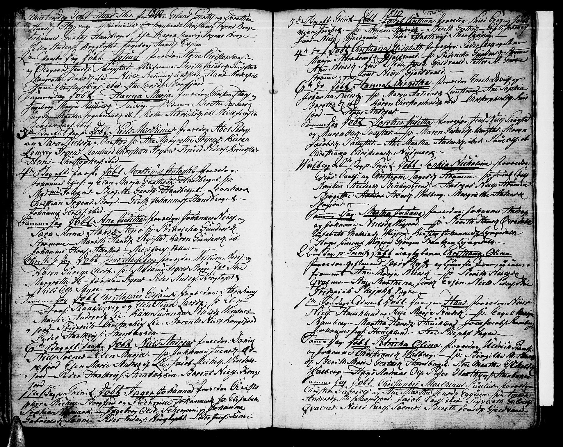 Ministerialprotokoller, klokkerbøker og fødselsregistre - Nordland, SAT/A-1459/880/L1129: Parish register (official) no. 880A03, 1796-1821, p. 148-149