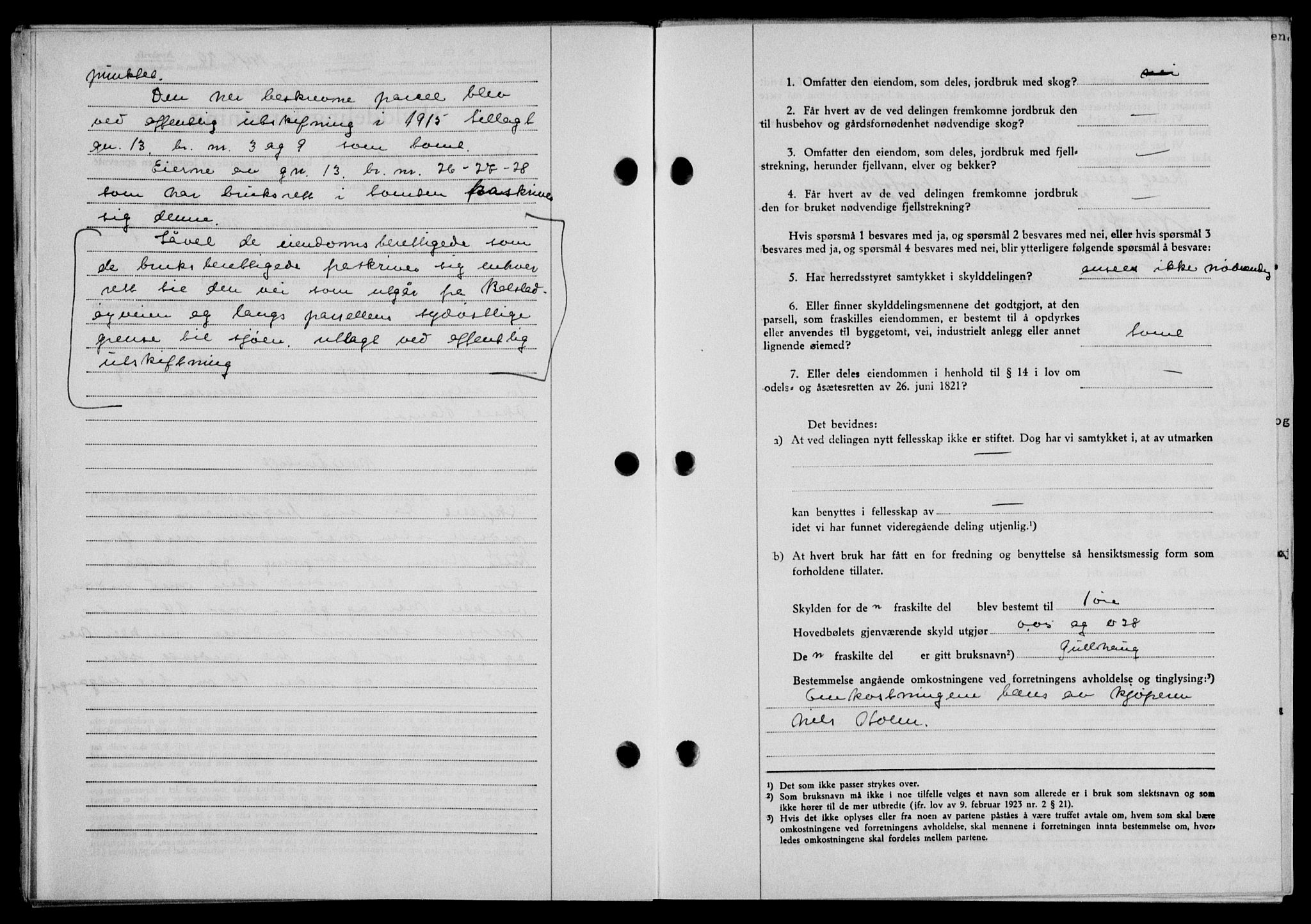 Lofoten sorenskriveri, AV/SAT-A-0017/1/2/2C/L0004a: Mortgage book no. 4a, 1938-1938, Diary no: : 1448/1938