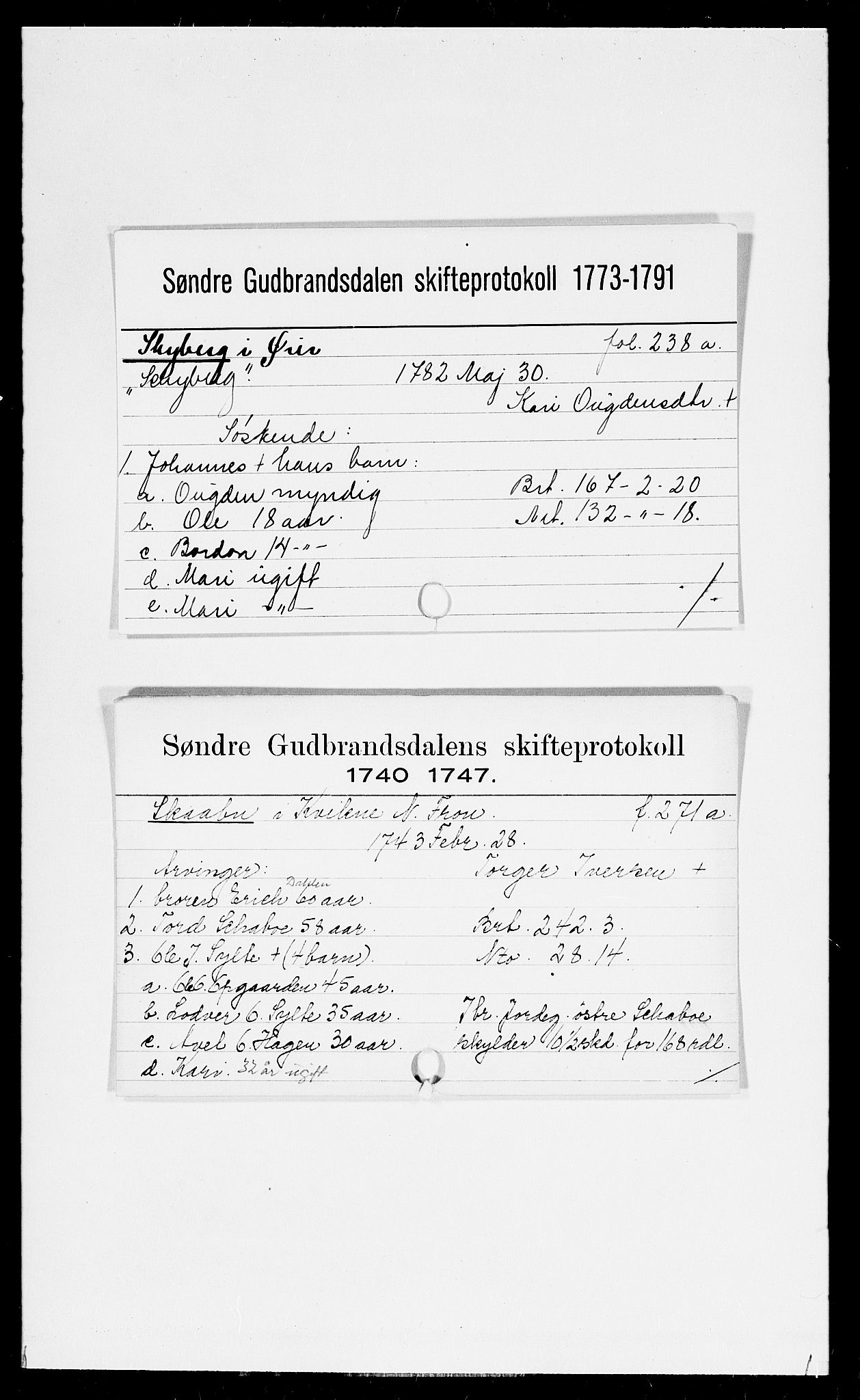 Sør-Gudbrandsdal tingrett, SAH/TING-004/J, 1658-1885, p. 16258