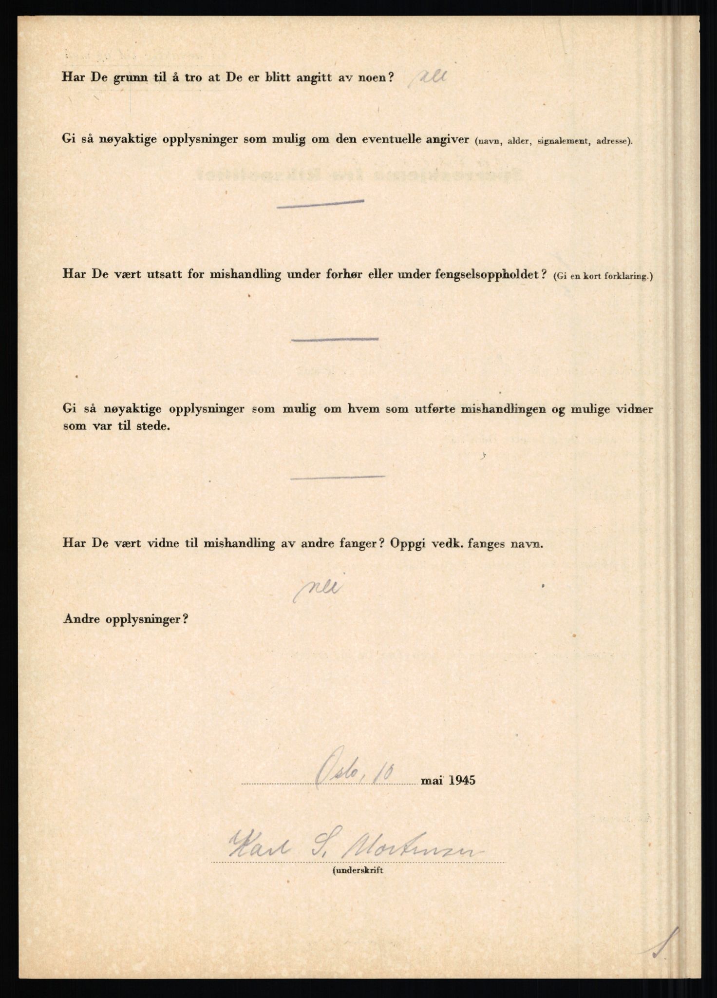 Rikspolitisjefen, AV/RA-S-1560/L/L0012: Mogensen, Øivind - Noraas, Lars, 1940-1945, p. 110