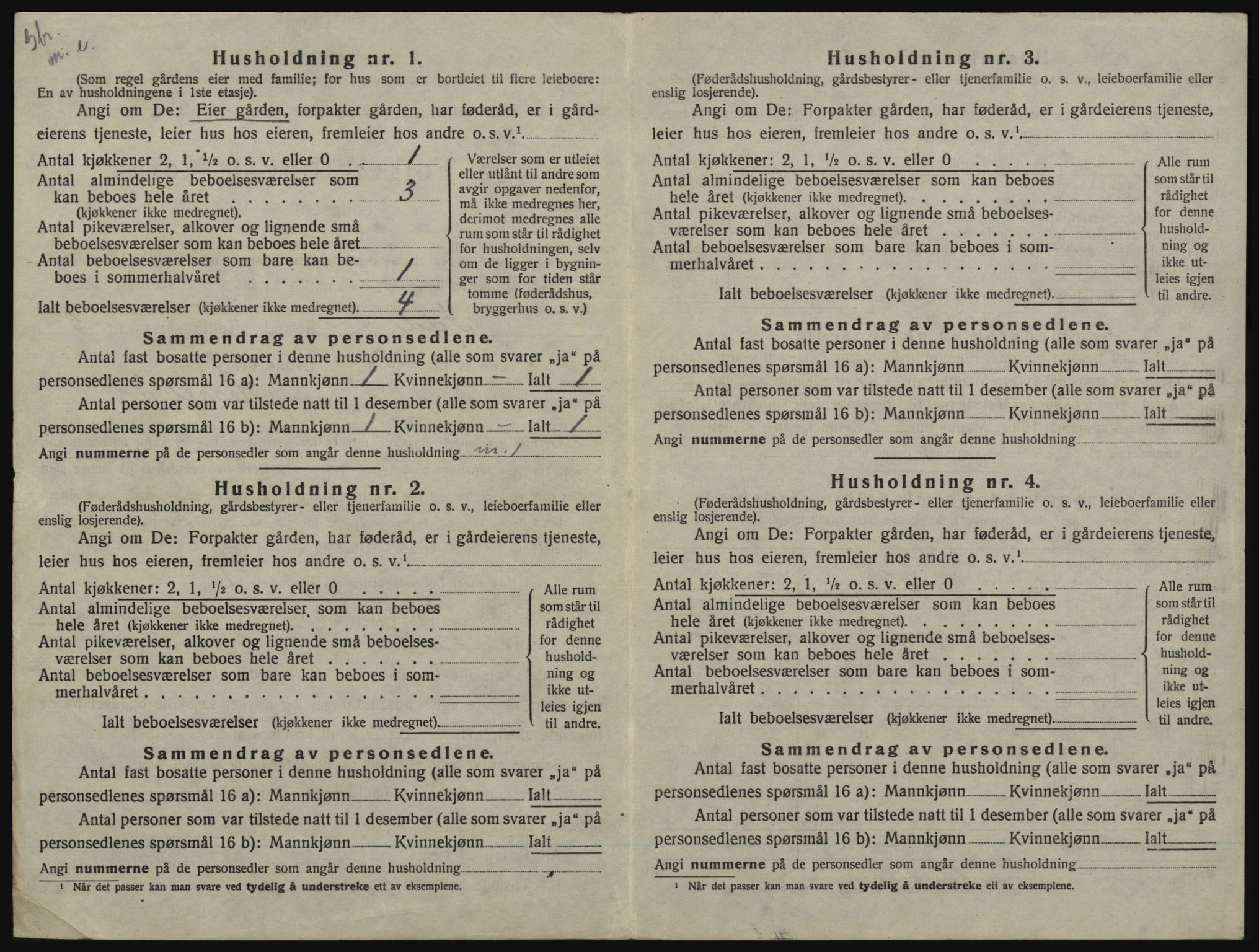 SAO, 1920 census for Idd, 1920, p. 697