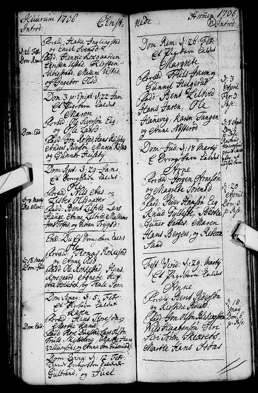 Hurum kirkebøker, AV/SAKO-A-229/F/Fa/L0002: Parish register (official) no. 2, 1733-1757, p. 31