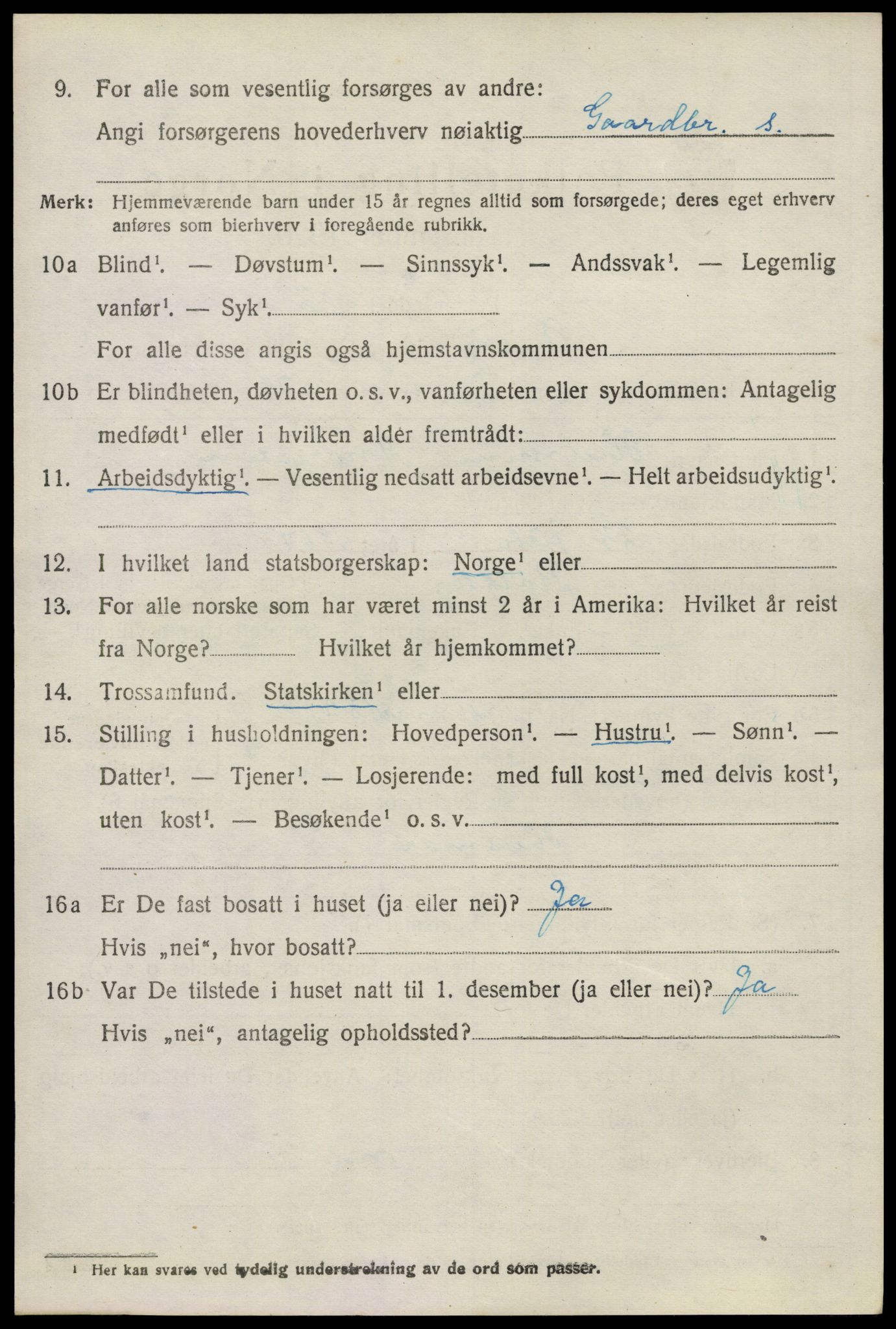 SAO, 1920 census for Onsøy, 1920, p. 14633