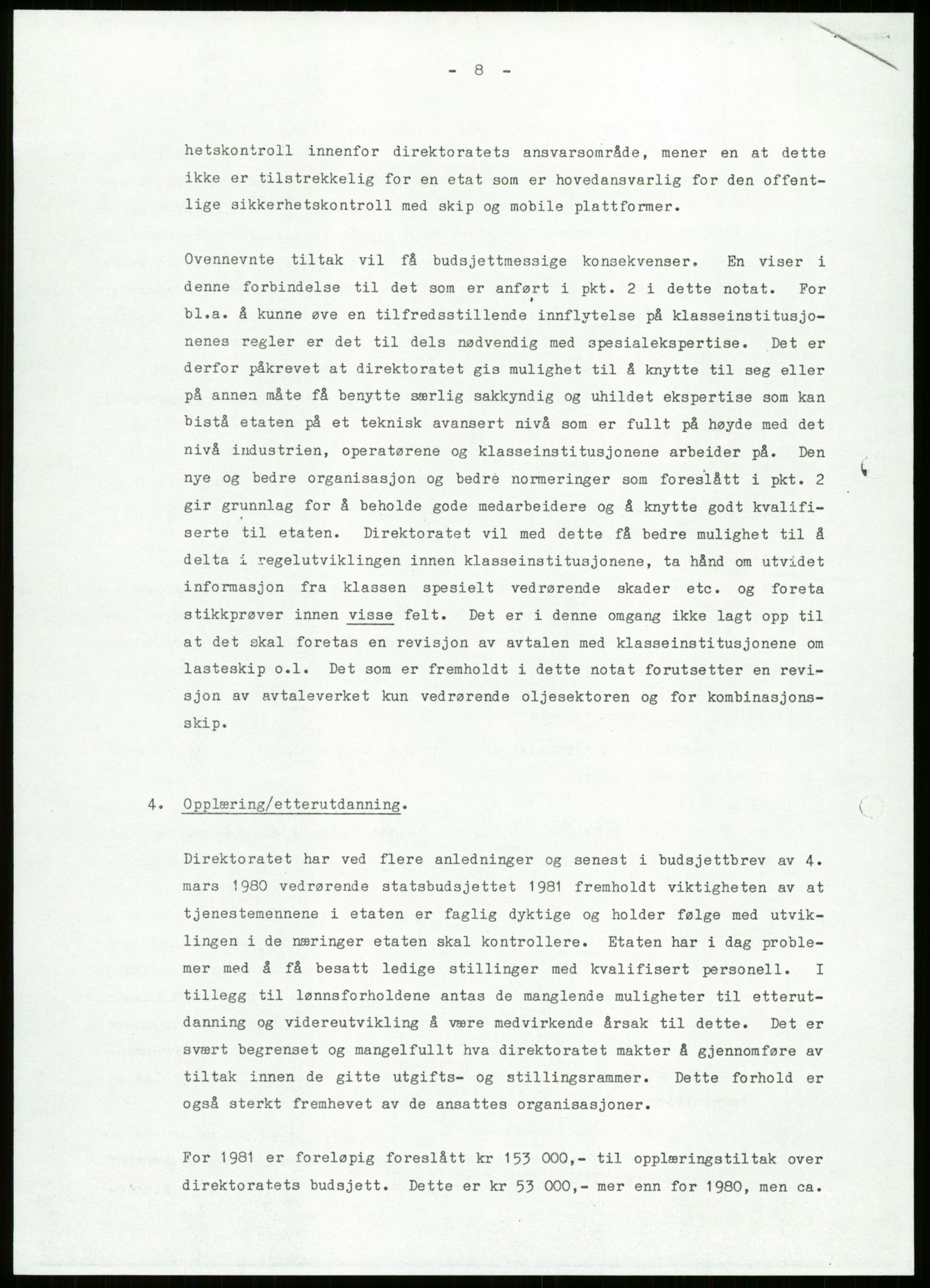 Justisdepartementet, Granskningskommisjonen ved Alexander Kielland-ulykken 27.3.1980, AV/RA-S-1165/D/L0013: H Sjøfartsdirektoratet og Skipskontrollen (H25-H43, H45, H47-H48, H50, H52)/I Det norske Veritas (I34, I41, I47), 1980-1981, p. 135