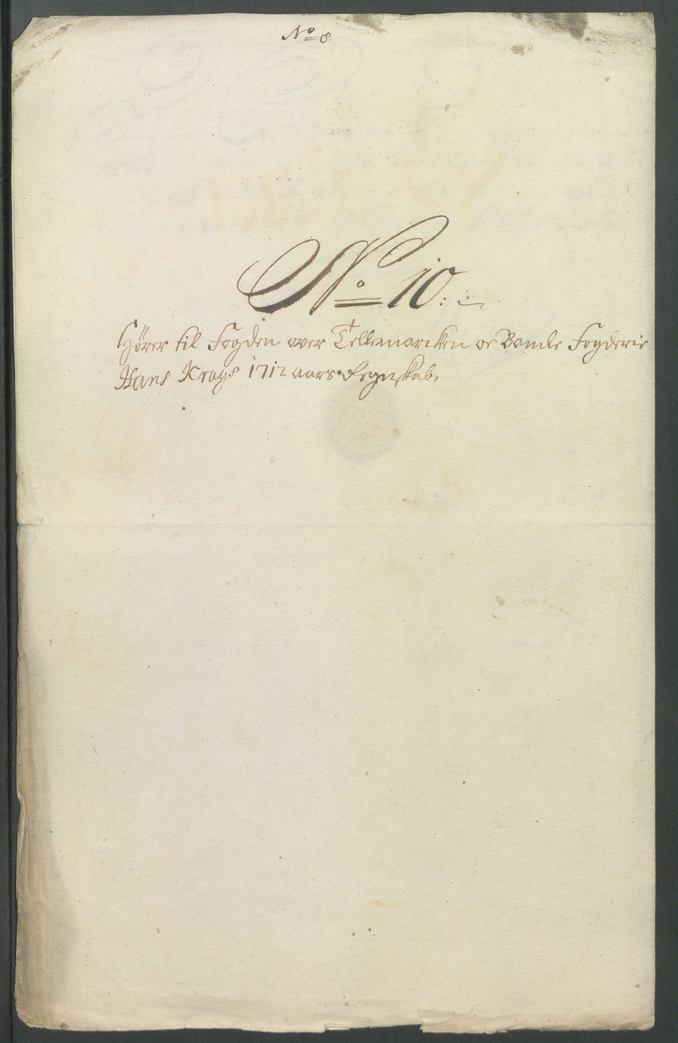 Rentekammeret inntil 1814, Reviderte regnskaper, Fogderegnskap, AV/RA-EA-4092/R36/L2123: Fogderegnskap Øvre og Nedre Telemark og Bamble, 1712, p. 130