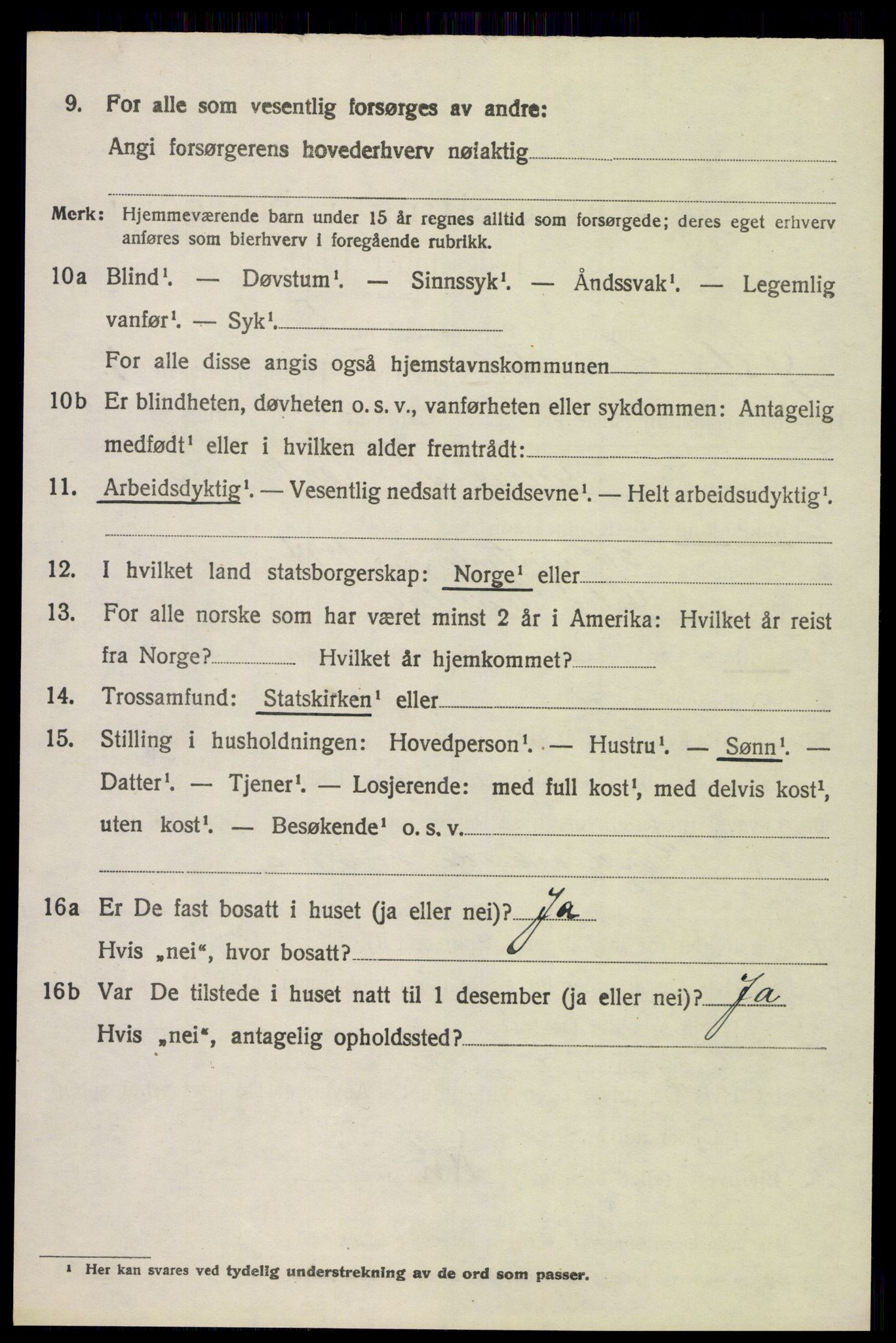 SAH, 1920 census for Østre Gausdal, 1920, p. 3857