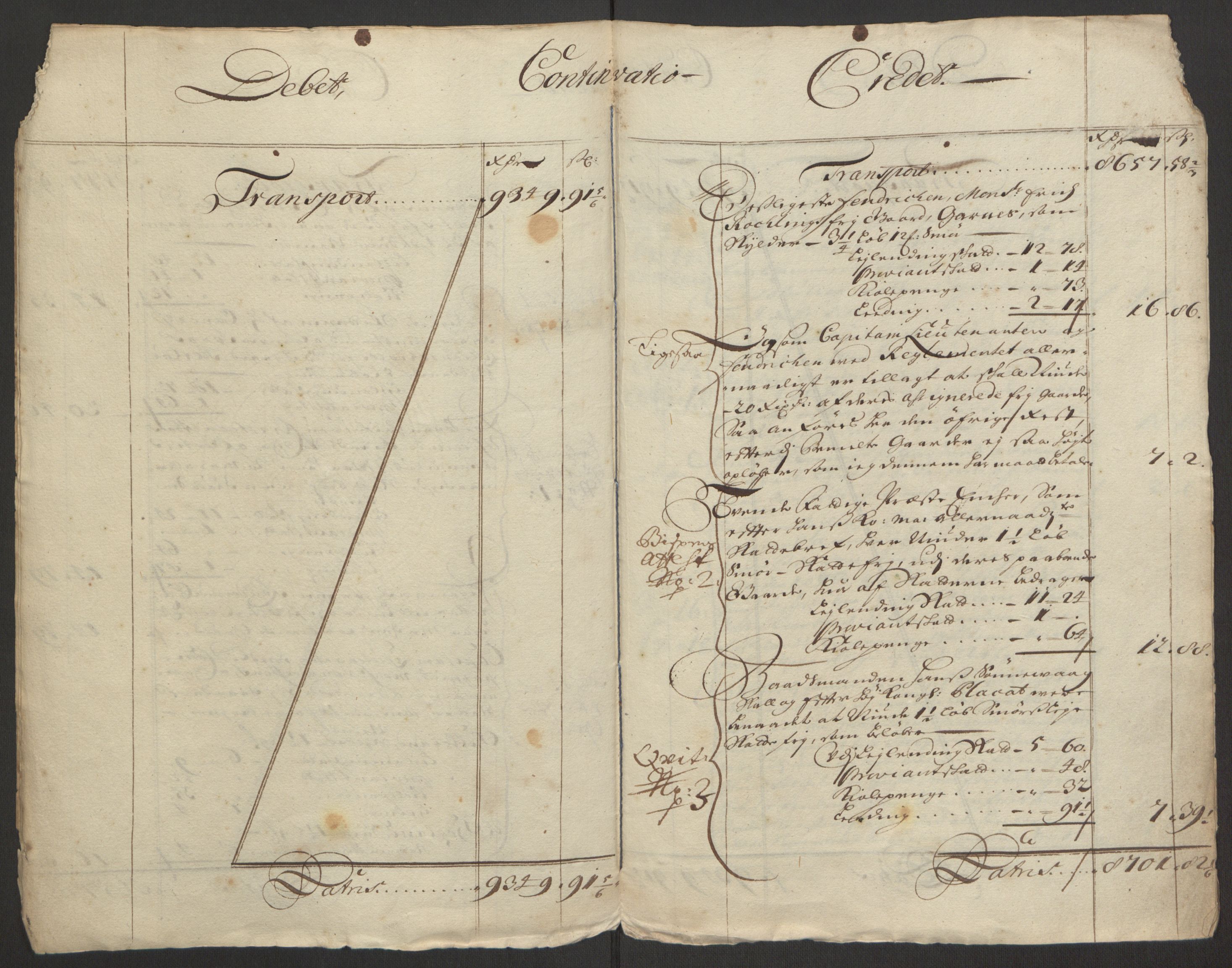 Rentekammeret inntil 1814, Reviderte regnskaper, Fogderegnskap, RA/EA-4092/R51/L3182: Fogderegnskap Nordhordland og Voss, 1694, p. 7