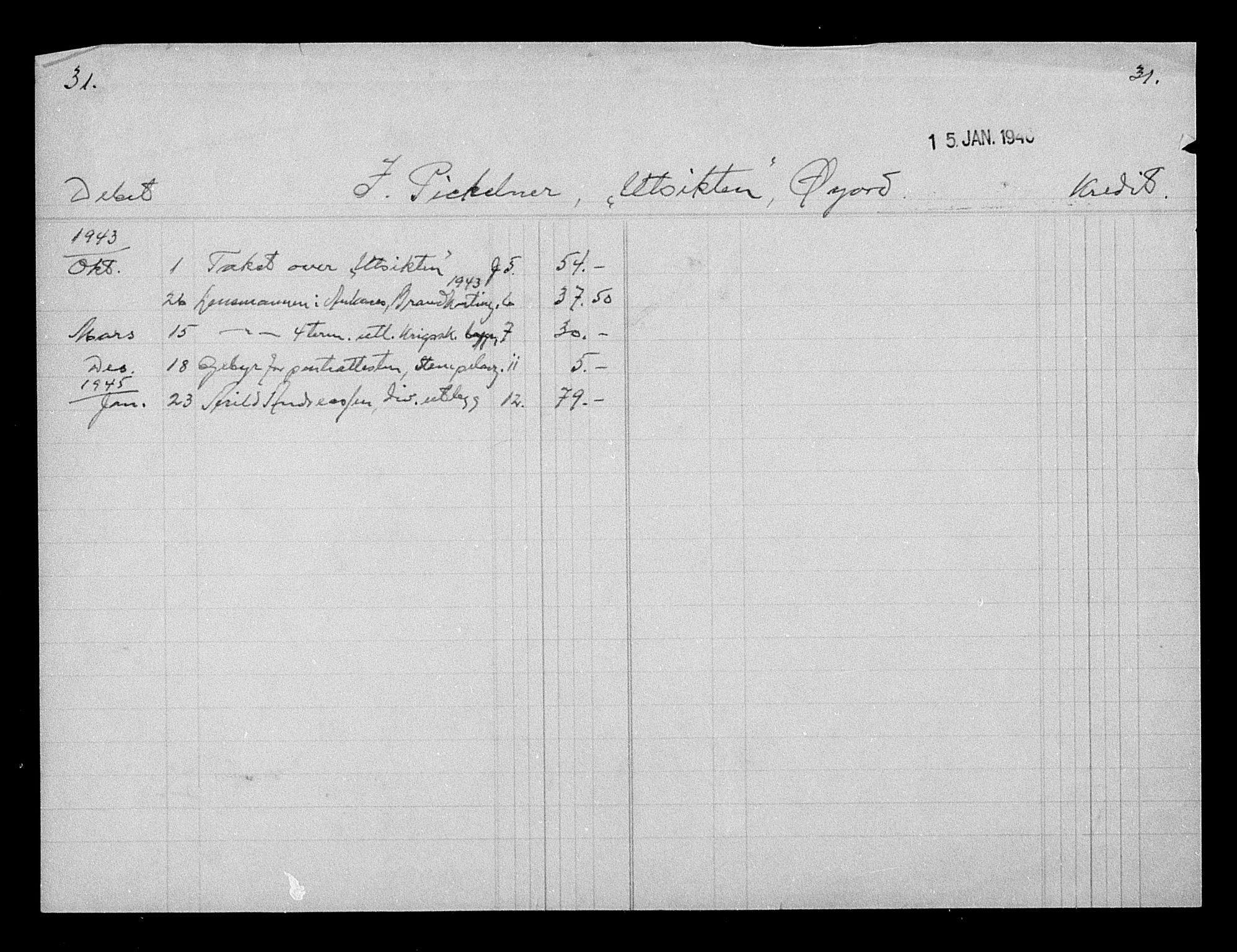 Justisdepartementet, Tilbakeføringskontoret for inndratte formuer, AV/RA-S-1564/H/Hc/Hcb/L0915: --, 1945-1947, p. 191