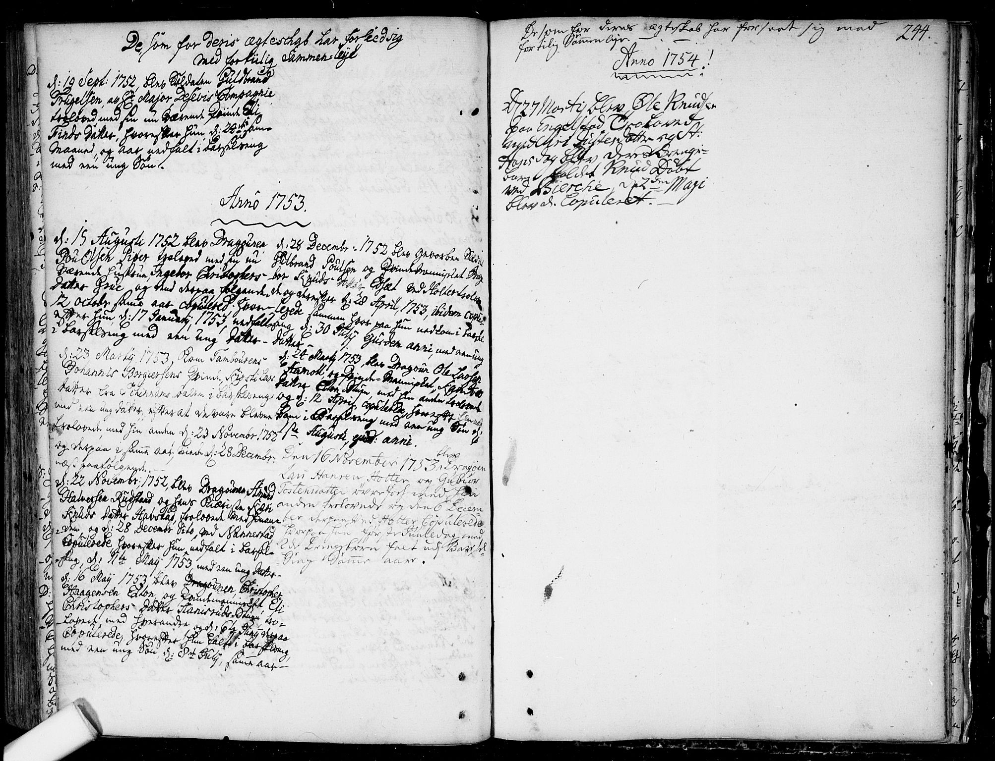 Nannestad prestekontor Kirkebøker, SAO/A-10414a/F/Fa/L0006: Parish register (official) no. I 6, 1739-1754, p. 244