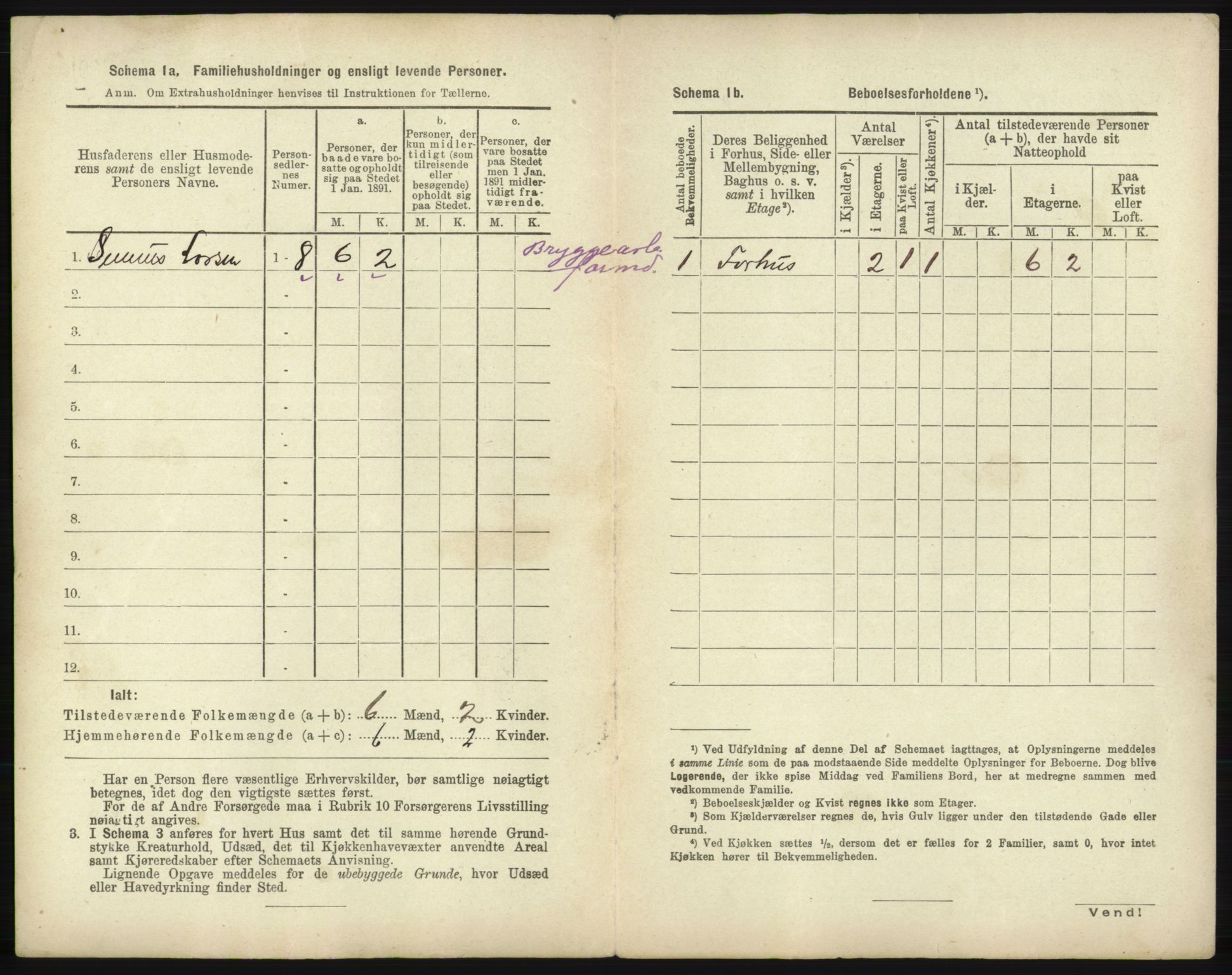 RA, 1891 census for 2001 Hammerfest, 1891, p. 29