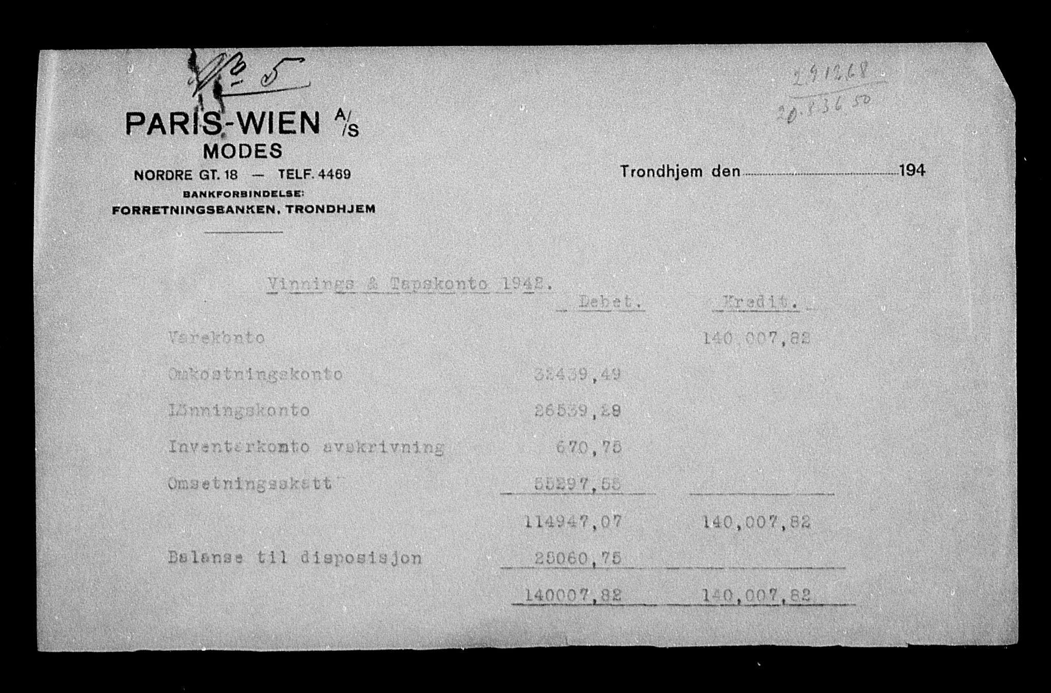 Justisdepartementet, Tilbakeføringskontoret for inndratte formuer, AV/RA-S-1564/H/Hc/Hca/L0906: --, 1945-1947, p. 593