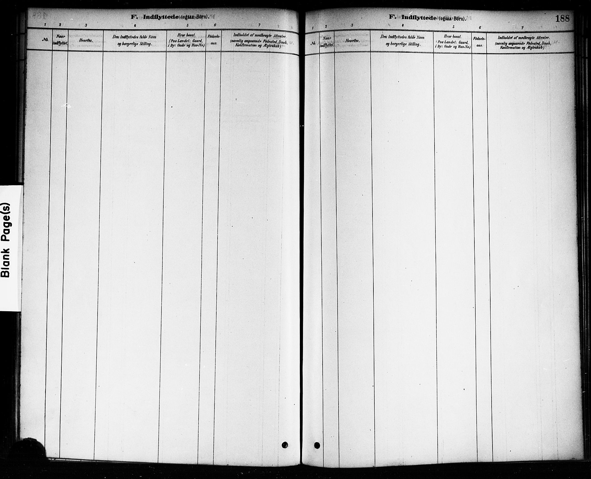 Aremark prestekontor Kirkebøker, AV/SAO-A-10899/F/Fb/L0004: Parish register (official) no. II 4, 1878-1895, p. 188