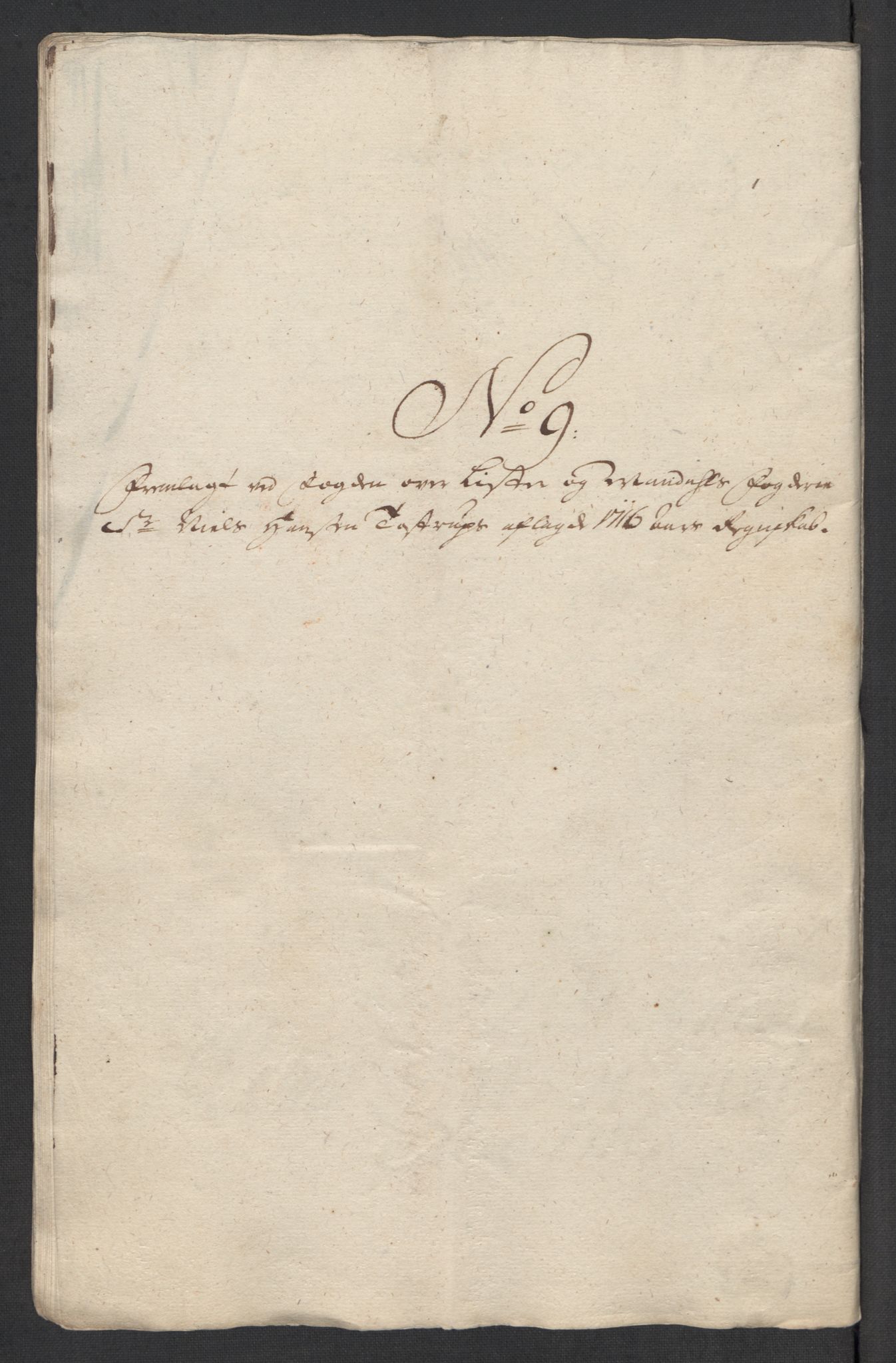 Rentekammeret inntil 1814, Reviderte regnskaper, Fogderegnskap, RA/EA-4092/R43/L2560: Fogderegnskap Lista og Mandal, 1716, p. 147