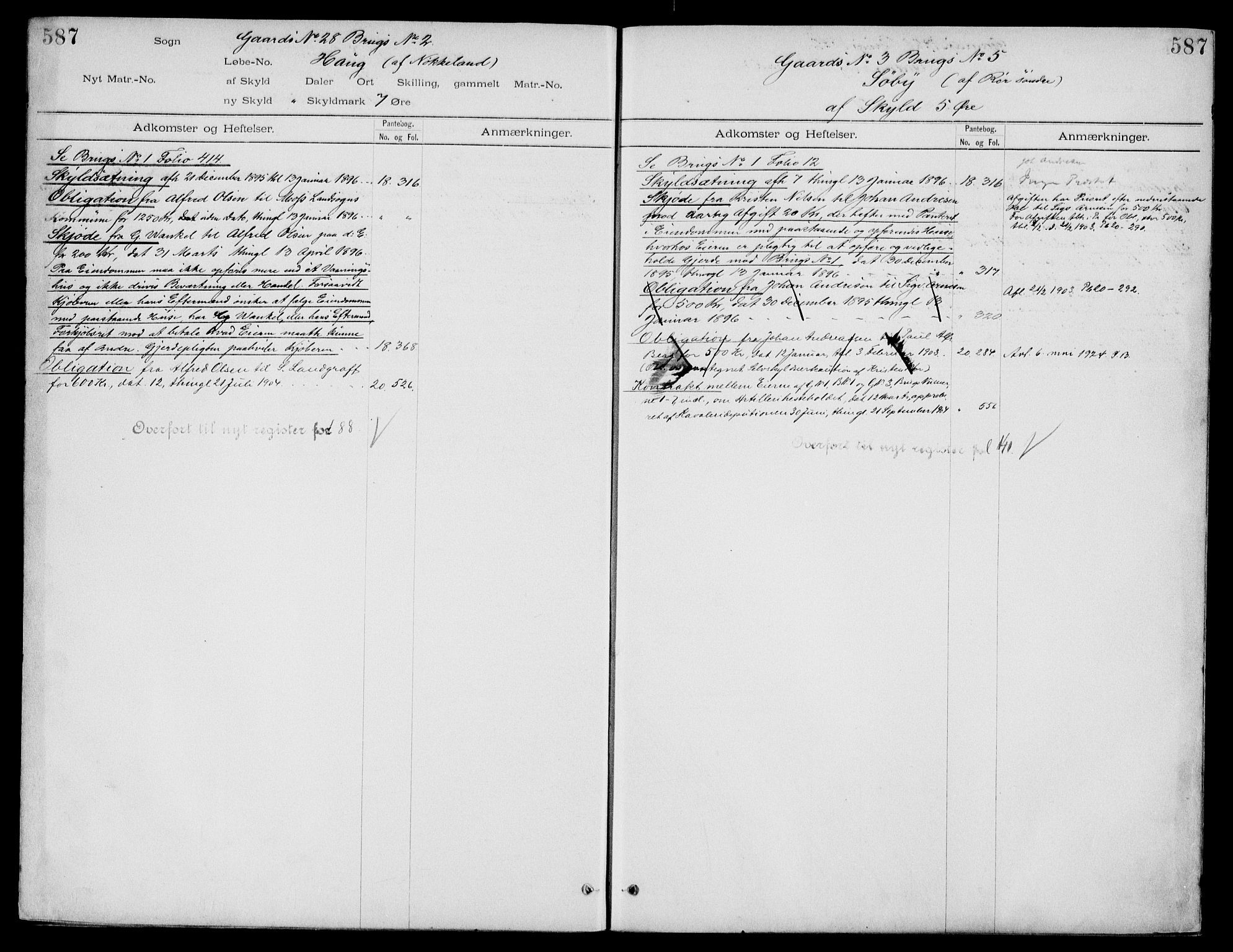 Moss sorenskriveri, SAO/A-10168: Mortgage register no. IV 3b, 1769-1926, p. 587