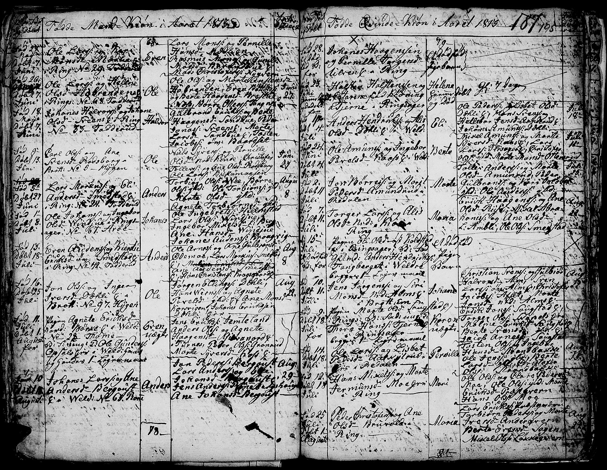 Ringsaker prestekontor, SAH/PREST-014/K/Ka/L0004: Parish register (official) no. 4, 1799-1814, p. 195