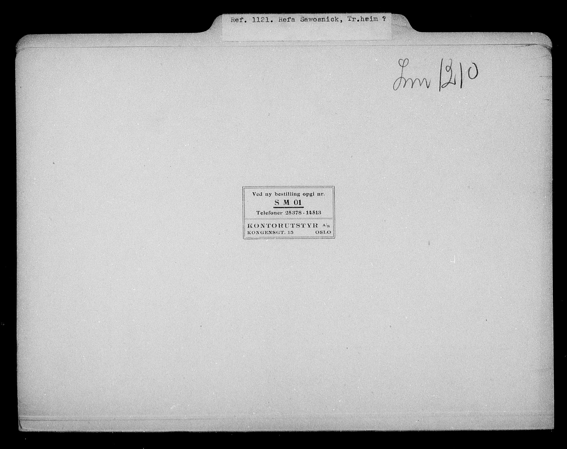 Justisdepartementet, Tilbakeføringskontoret for inndratte formuer, RA/S-1564/H/Hc/Hca/L0908: --, 1945-1947, p. 20