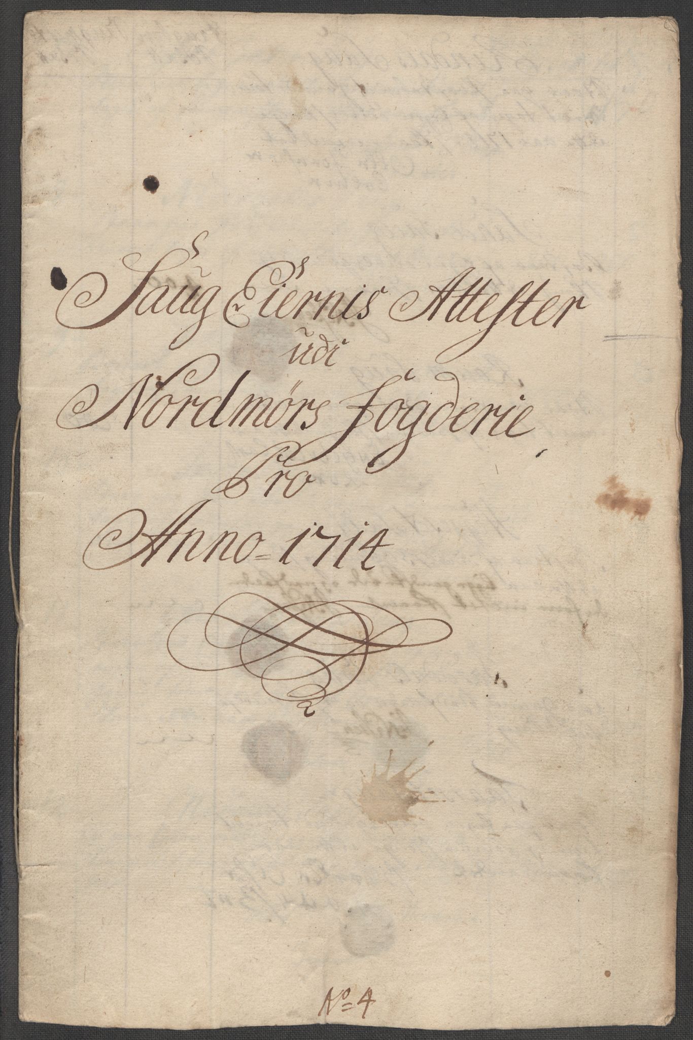 Rentekammeret inntil 1814, Reviderte regnskaper, Fogderegnskap, RA/EA-4092/R56/L3748: Fogderegnskap Nordmøre, 1714-1715, p. 81