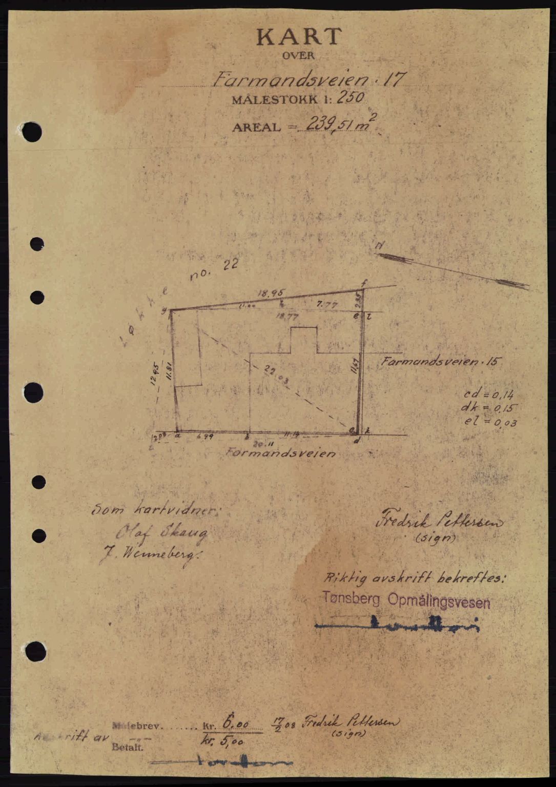 Tønsberg sorenskriveri, AV/SAKO-A-130/G/Ga/Gaa/L0014: Mortgage book no. A14, 1943-1944, Diary no: : 178/1944